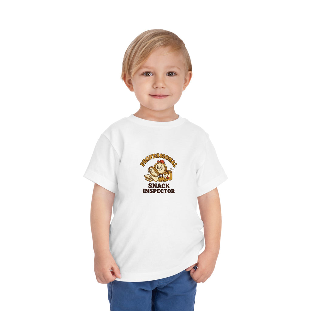 Professional Snack Inspector Toddler Shirt Funny Snack Tee