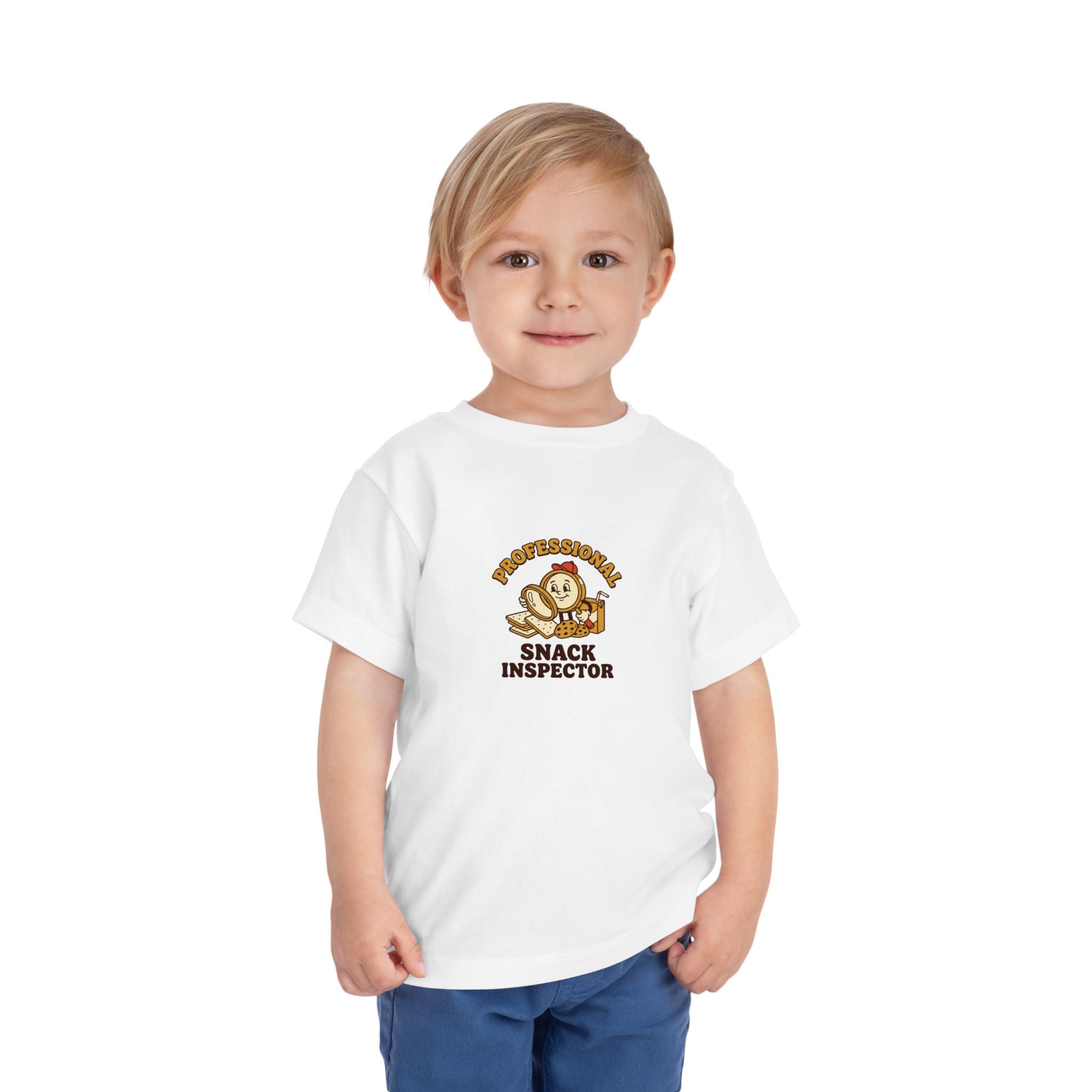 Professional Snack Inspector Toddler Shirt Funny Snack Tee