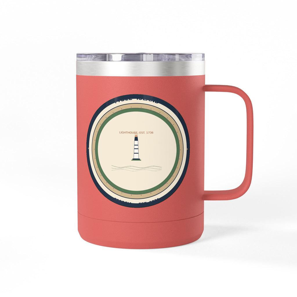 Tybee Island 15oz Tumbler | Tybee Lighthouse Badge | Georgia