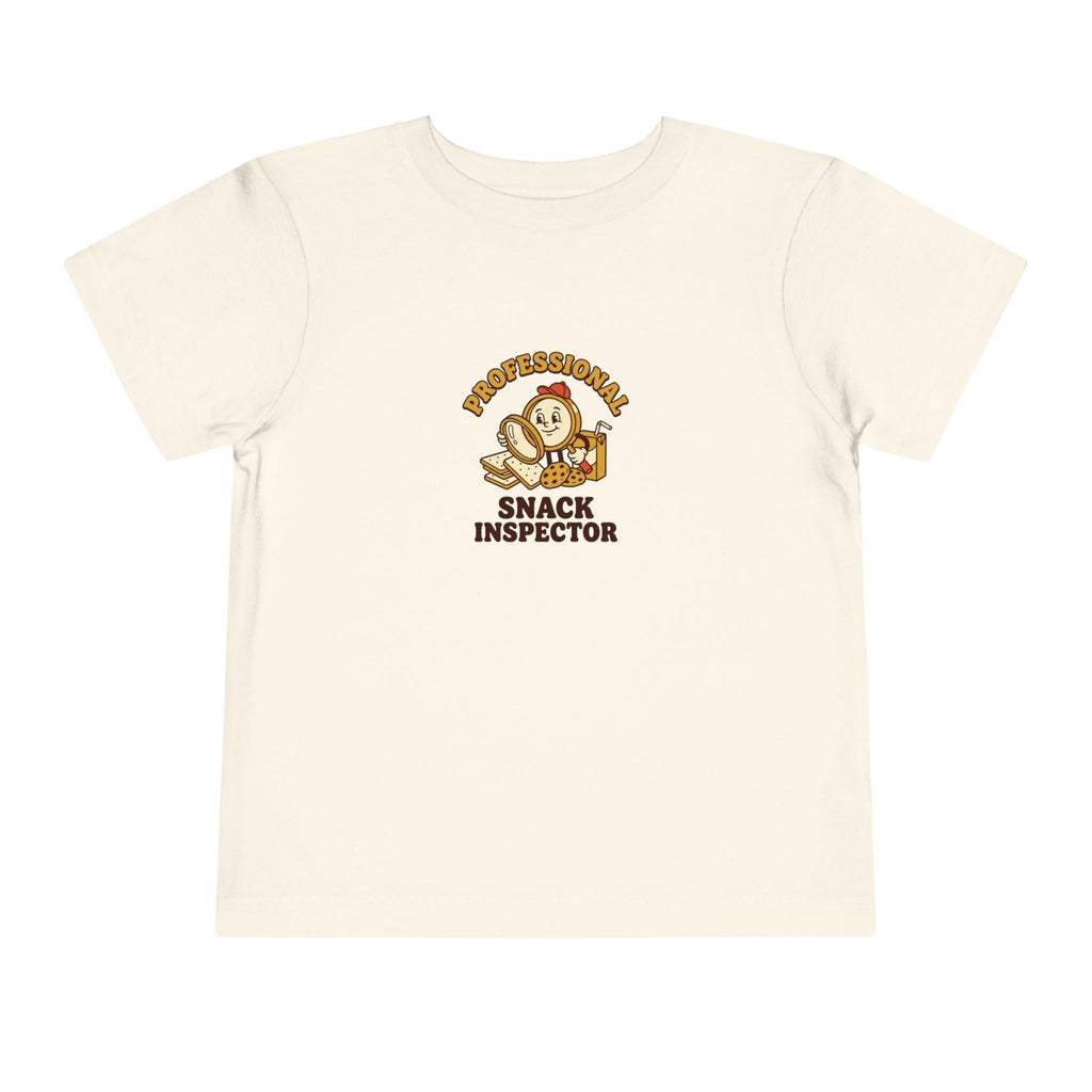 Professional Snack Inspector Toddler Shirt Funny Snack Tee