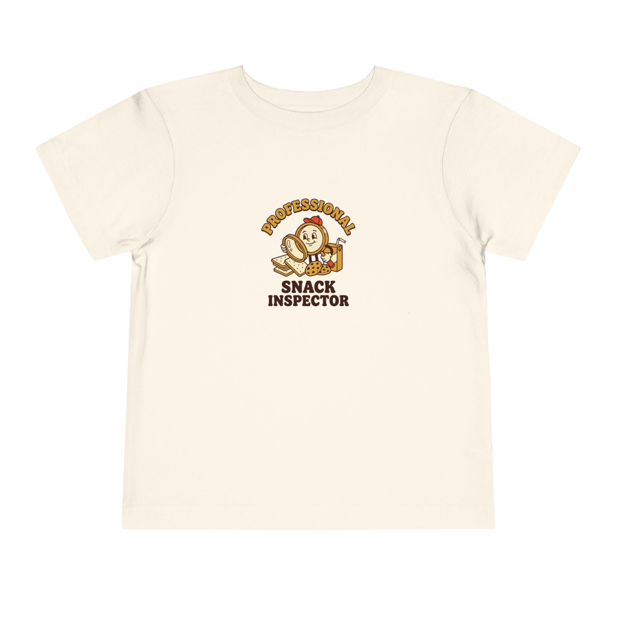 Professional Snack Inspector Toddler Shirt Funny Snack Tee