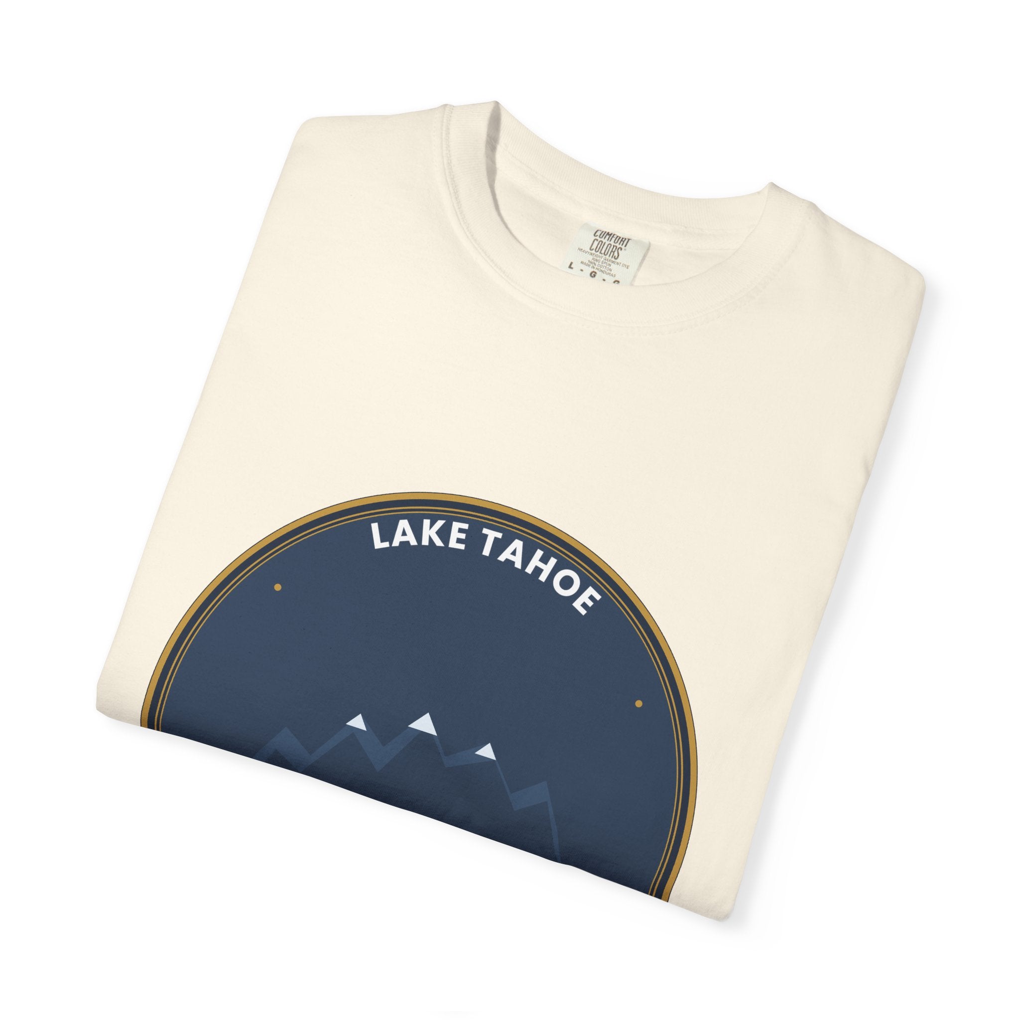 Lake Tahoe Alpine Badge Tee | Comfort Colors 1717
