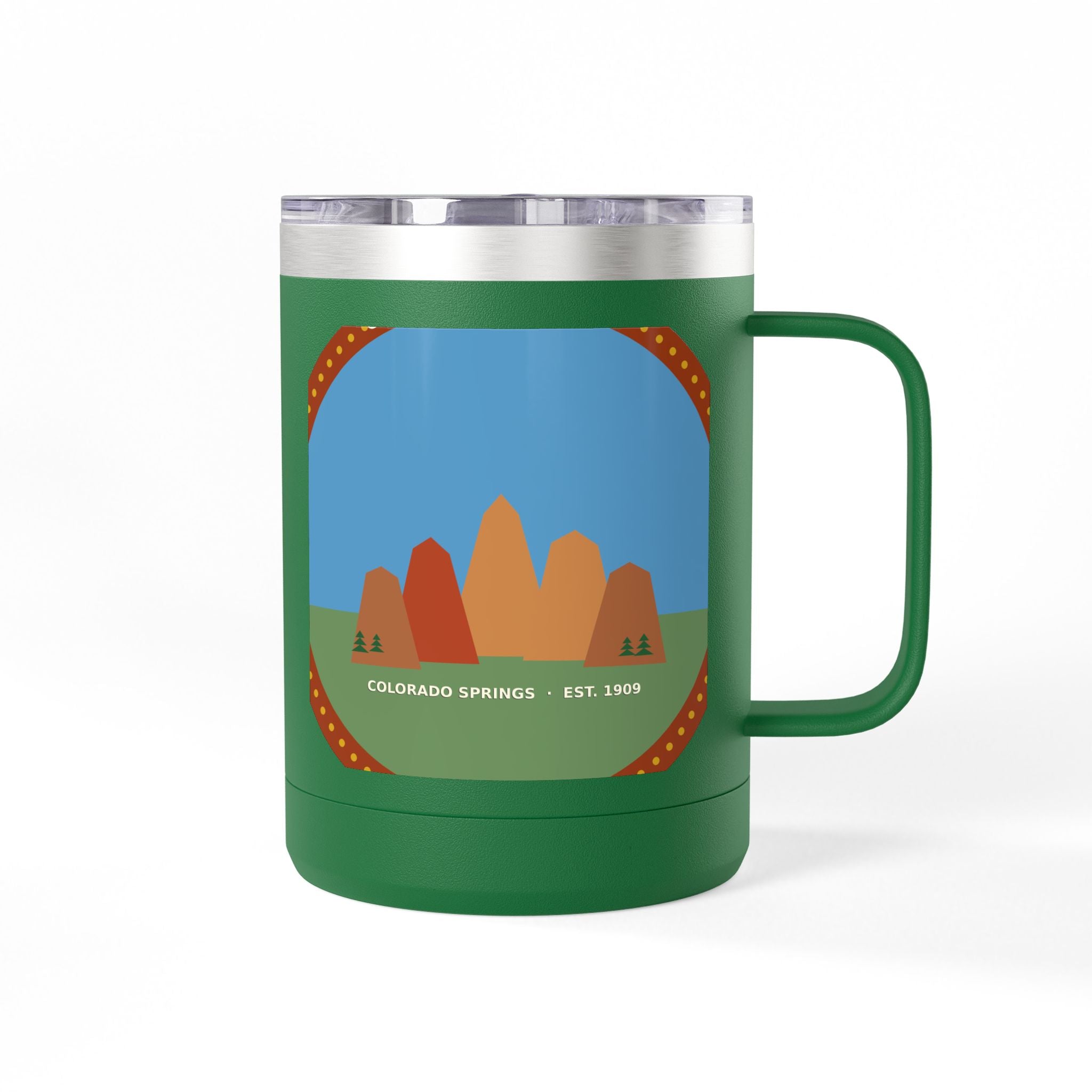 Garden of the Gods Colorado Badge 15oz Tumbler