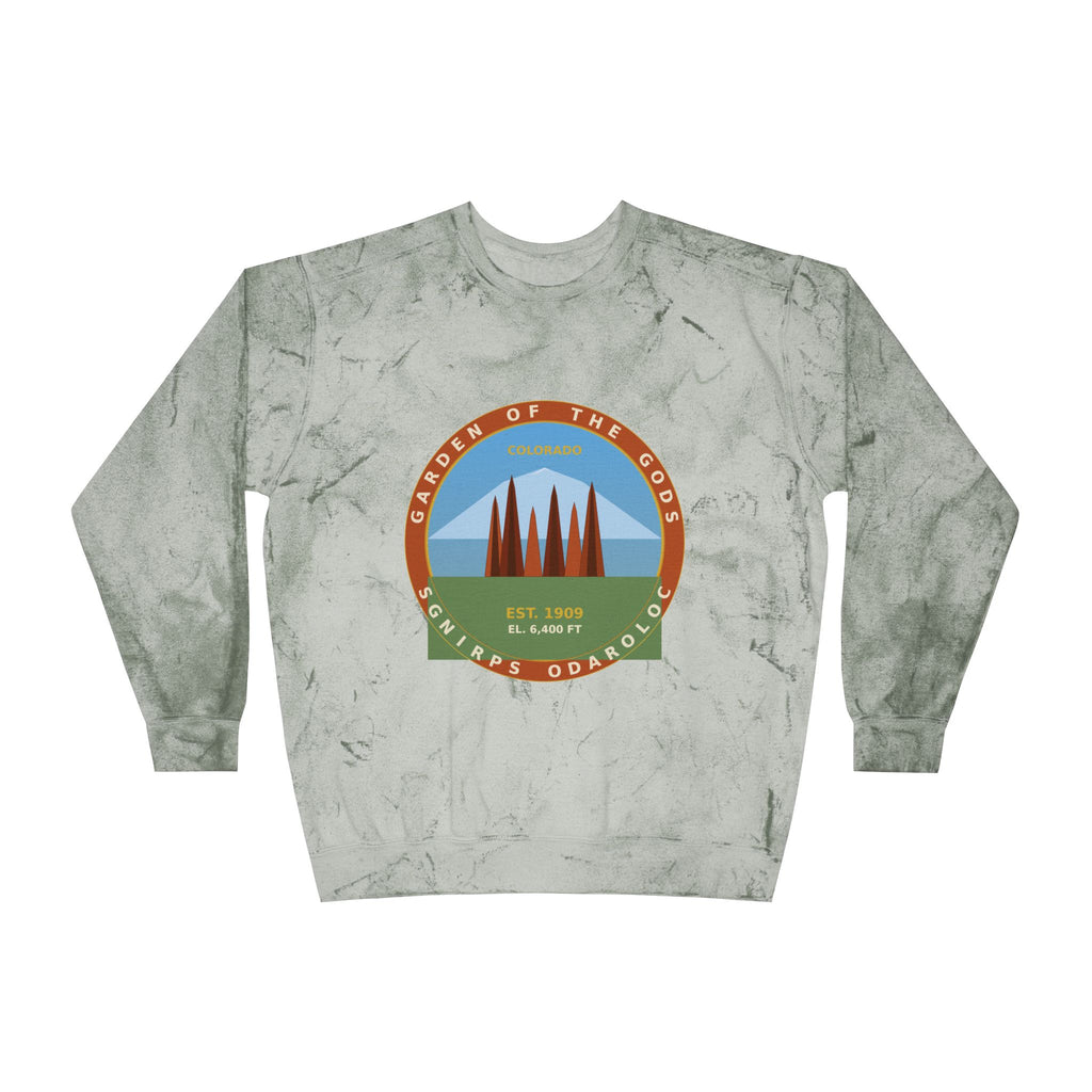 Garden of the Gods Colorado Badge Crewneck Sweatshirt