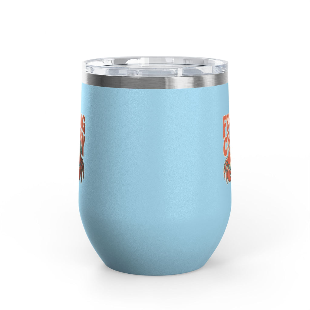 Feeling Crabby 12oz Slim Tumbler | Crab Beach Drinkware
