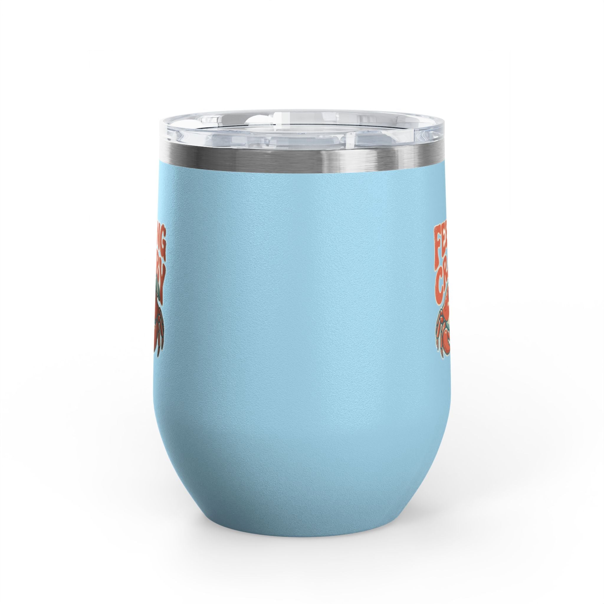 Feeling Crabby 12oz Slim Tumbler | Crab Beach Drinkware