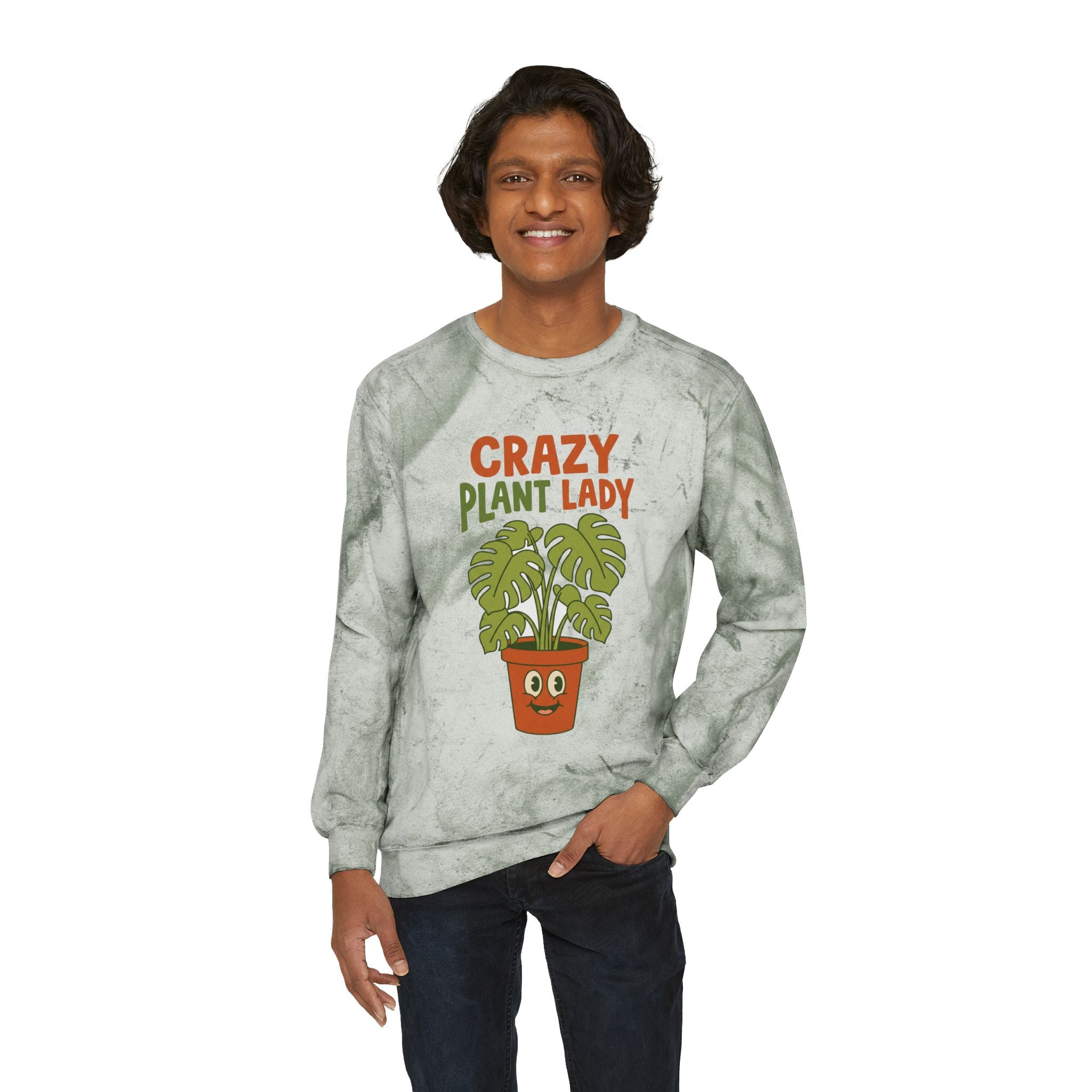 Crazy Plant Lady Crewneck Sweatshirt | Plant Mom Sweatshirt