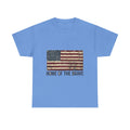 Home of the Brave Tattered Flag Tee | Vintage 4th of July Shirt | America 250