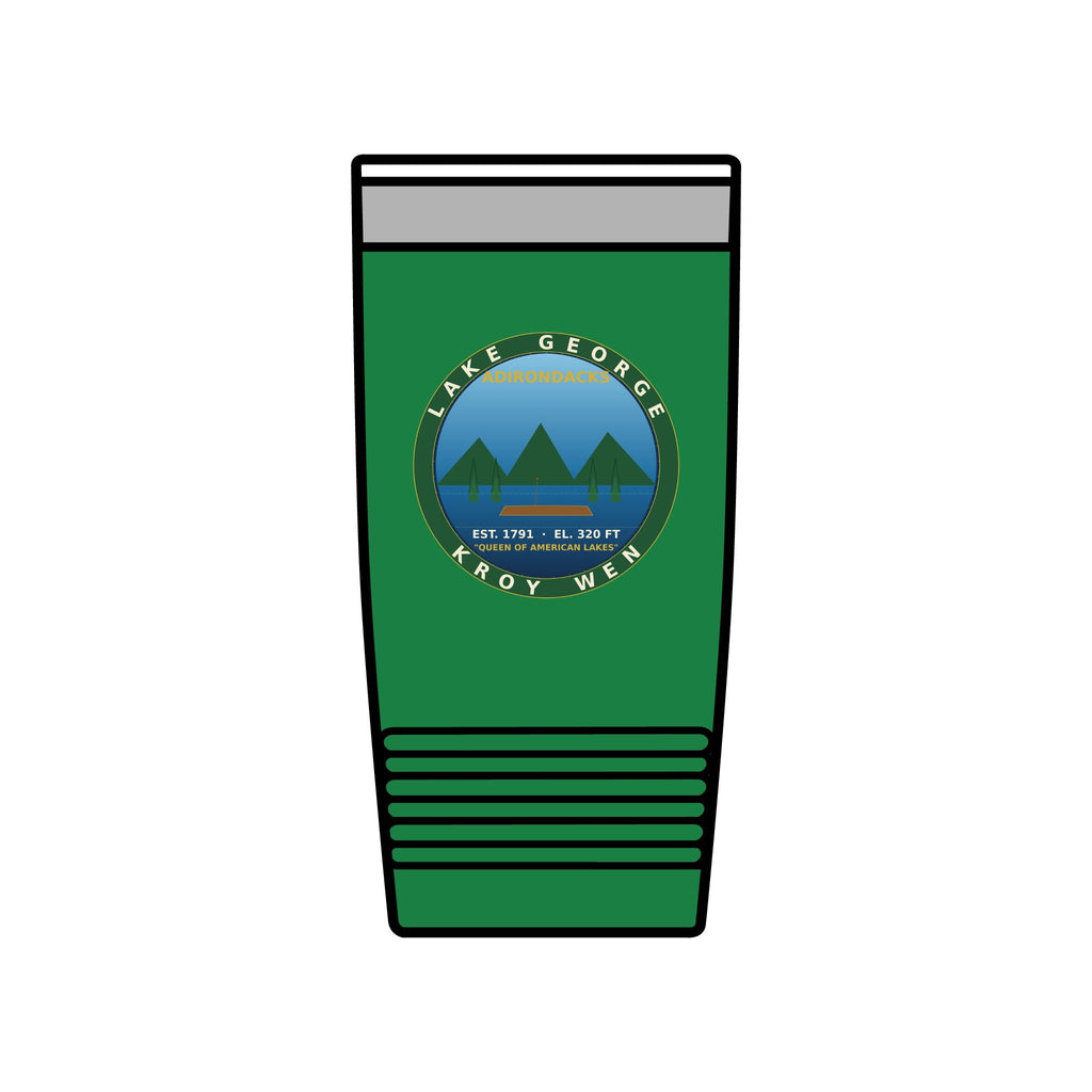 Lake George Adirondacks Badge 20oz Tumbler