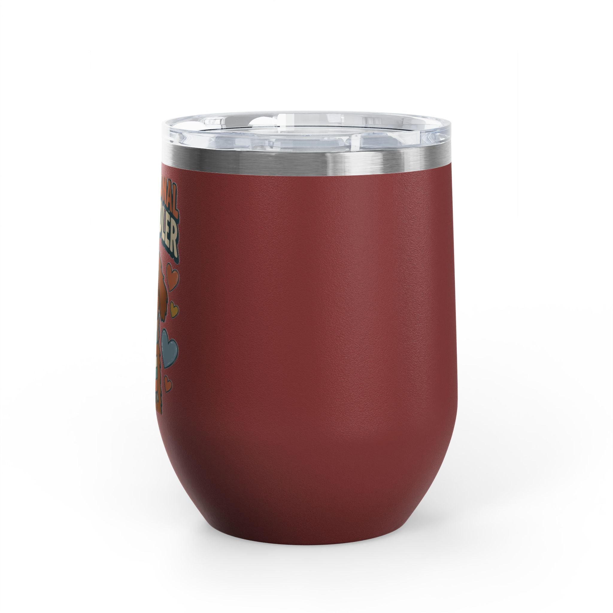 Professional Dog Cuddler 12oz Tumbler | Dog Mom Gift Insulated Mug
