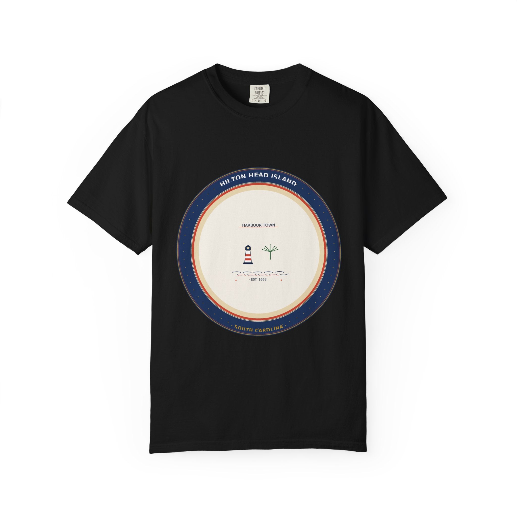 Hilton Head Island Tee | Harbour Town Lighthouse | Comfort Colors