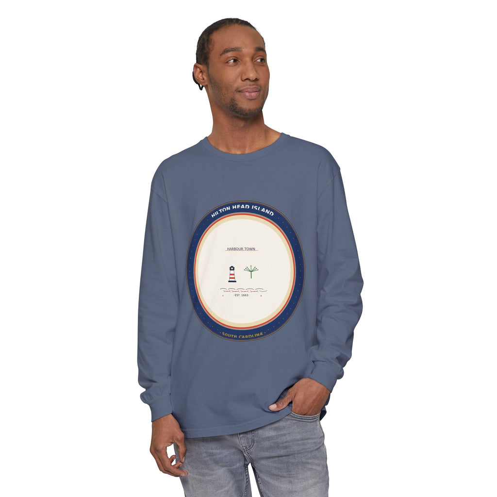 Hilton Head Island Long Sleeve Shirt | Harbour Town Badge | The Lowcountry