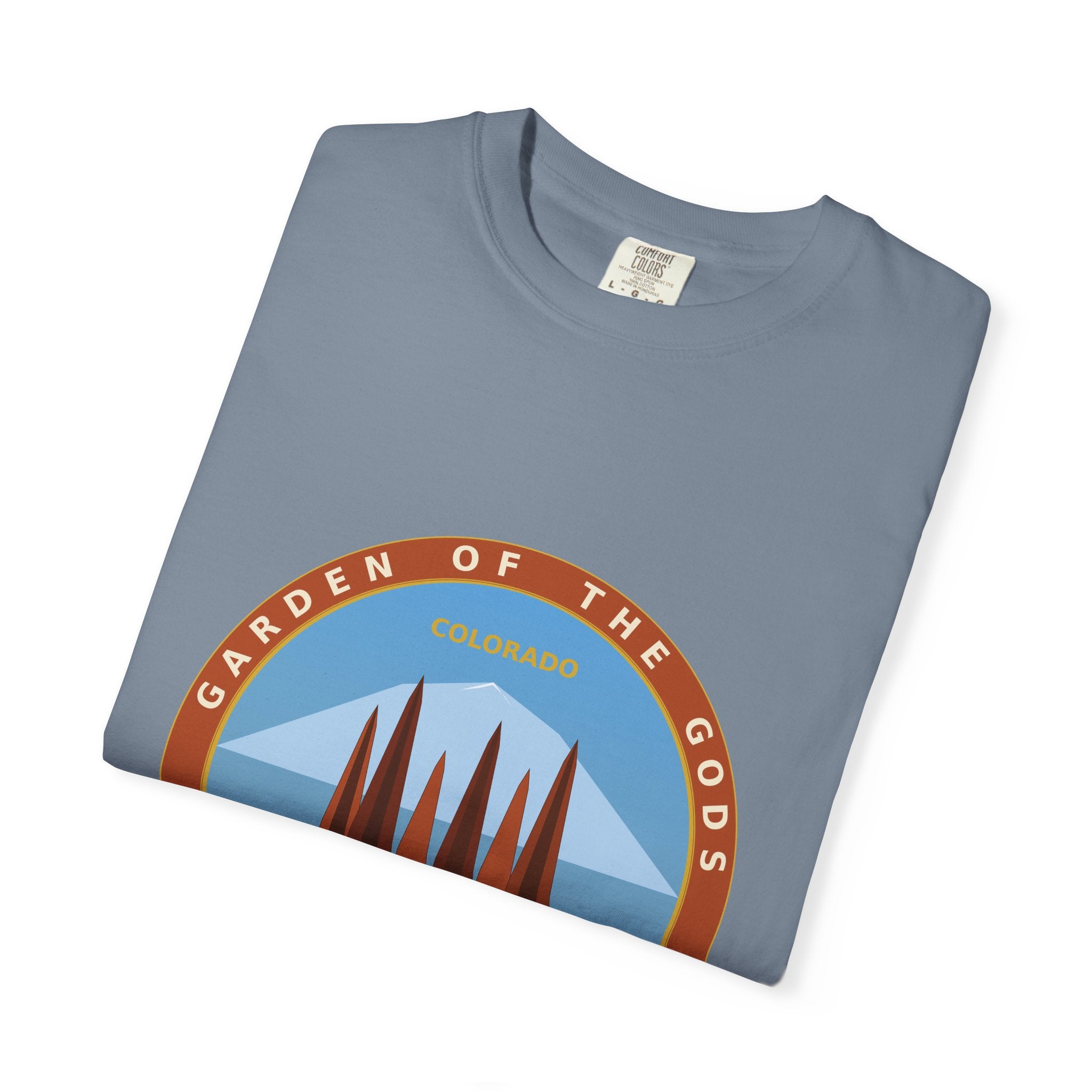 Garden of the Gods Colorado Badge T-Shirt