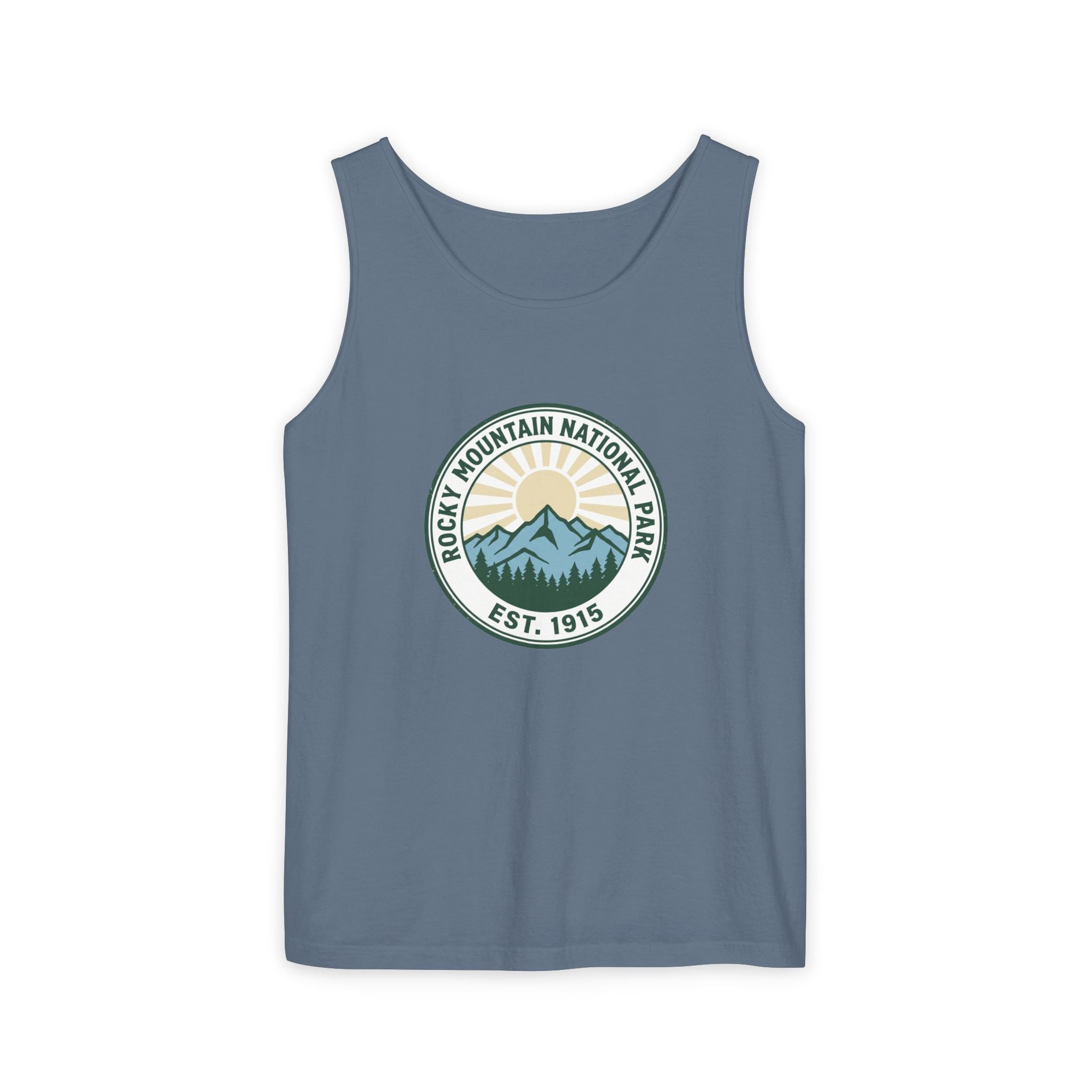 Rocky Mountain National Park Tank Top | Vintage EST. 1915 Colorado Tank | Comfort Colors