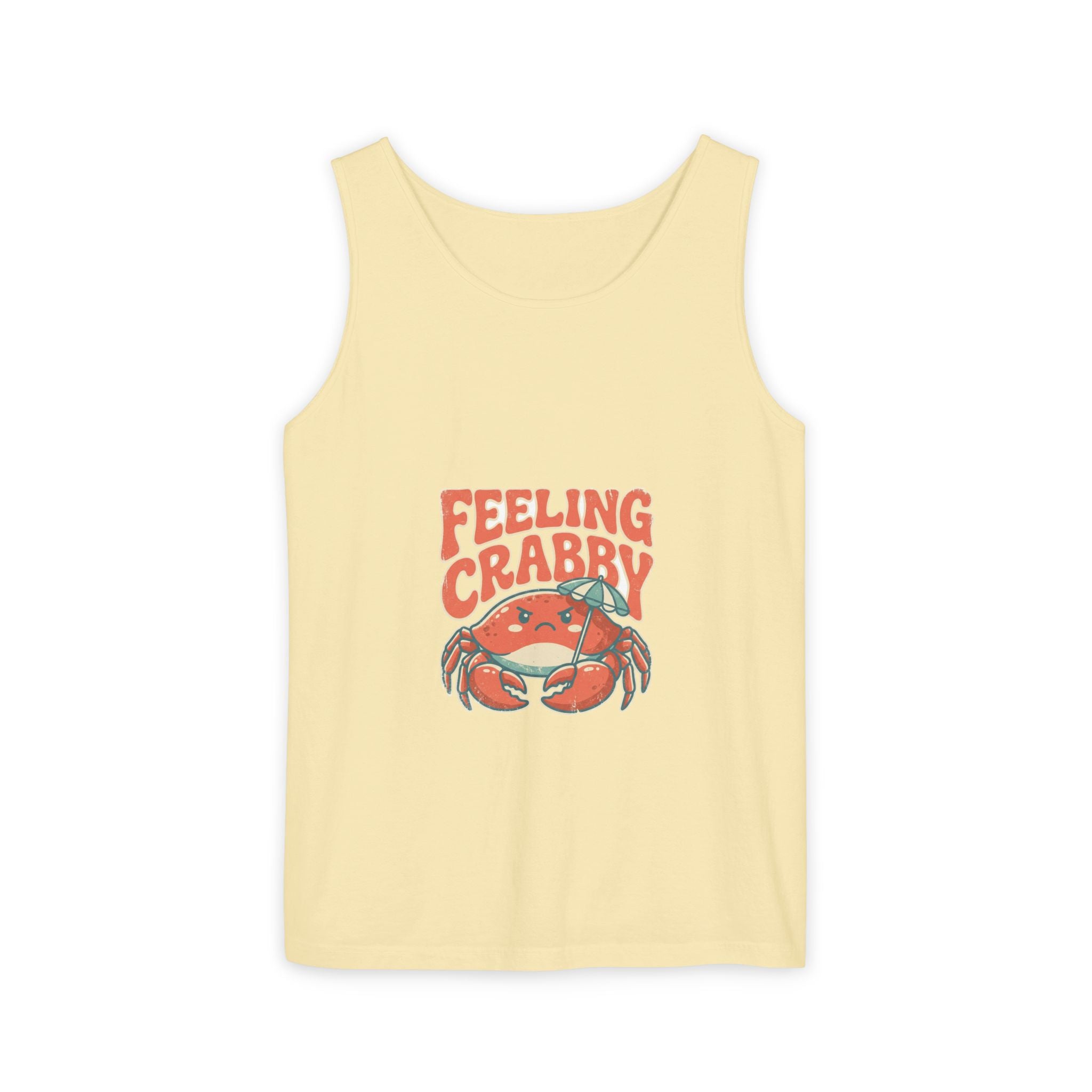 Feeling Crabby Tank Top | Comfort Colors Summer Beach Tank