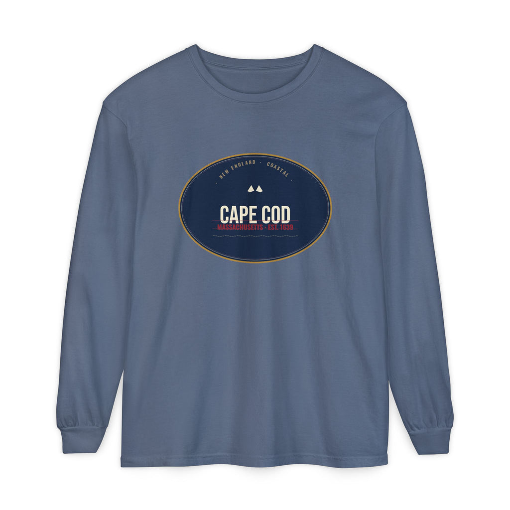 Cape Cod Long Sleeve Shirt | New England Coastal Tee | Est. 1639