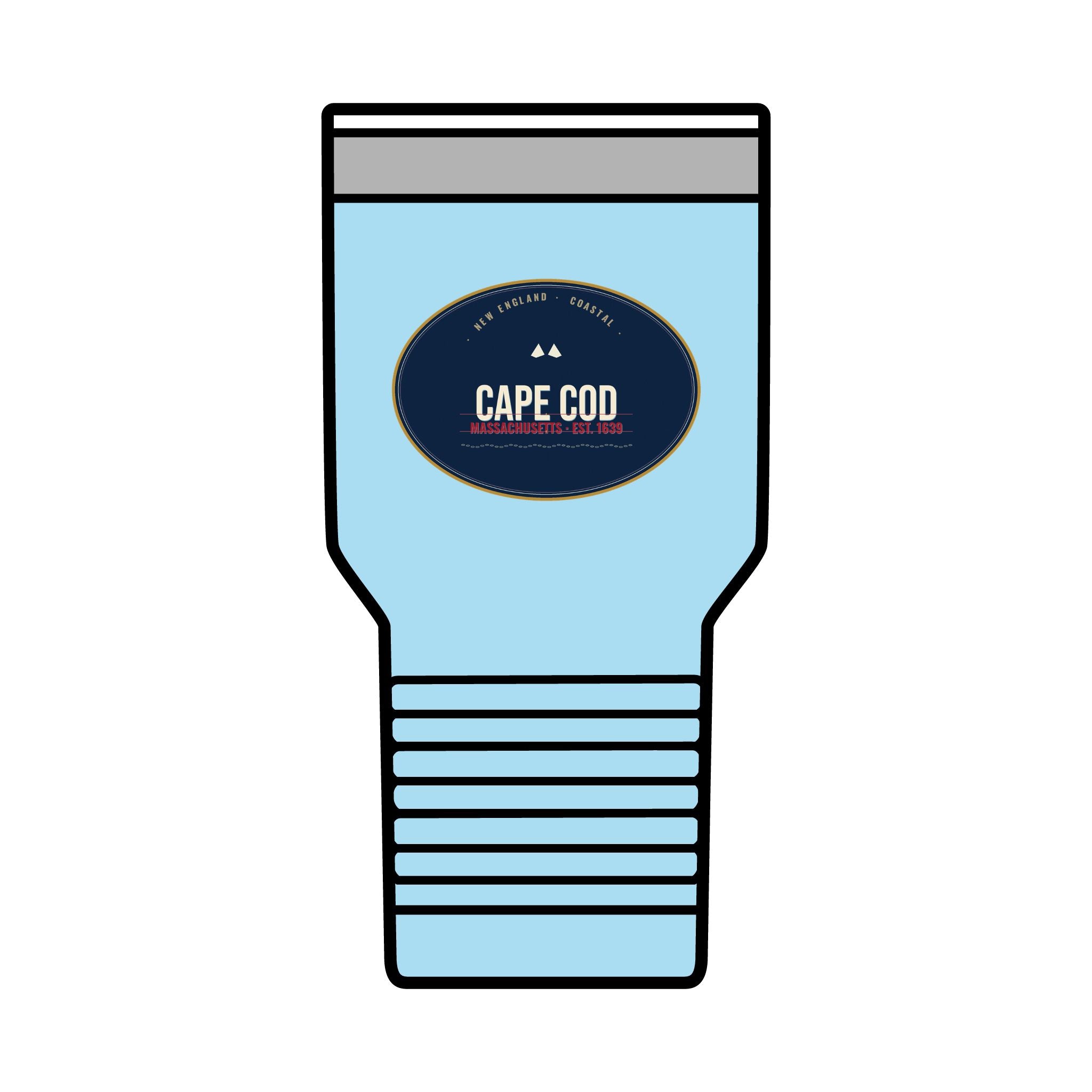 Cape Cod 30oz Tumbler | New England Coastal | Est. 1639