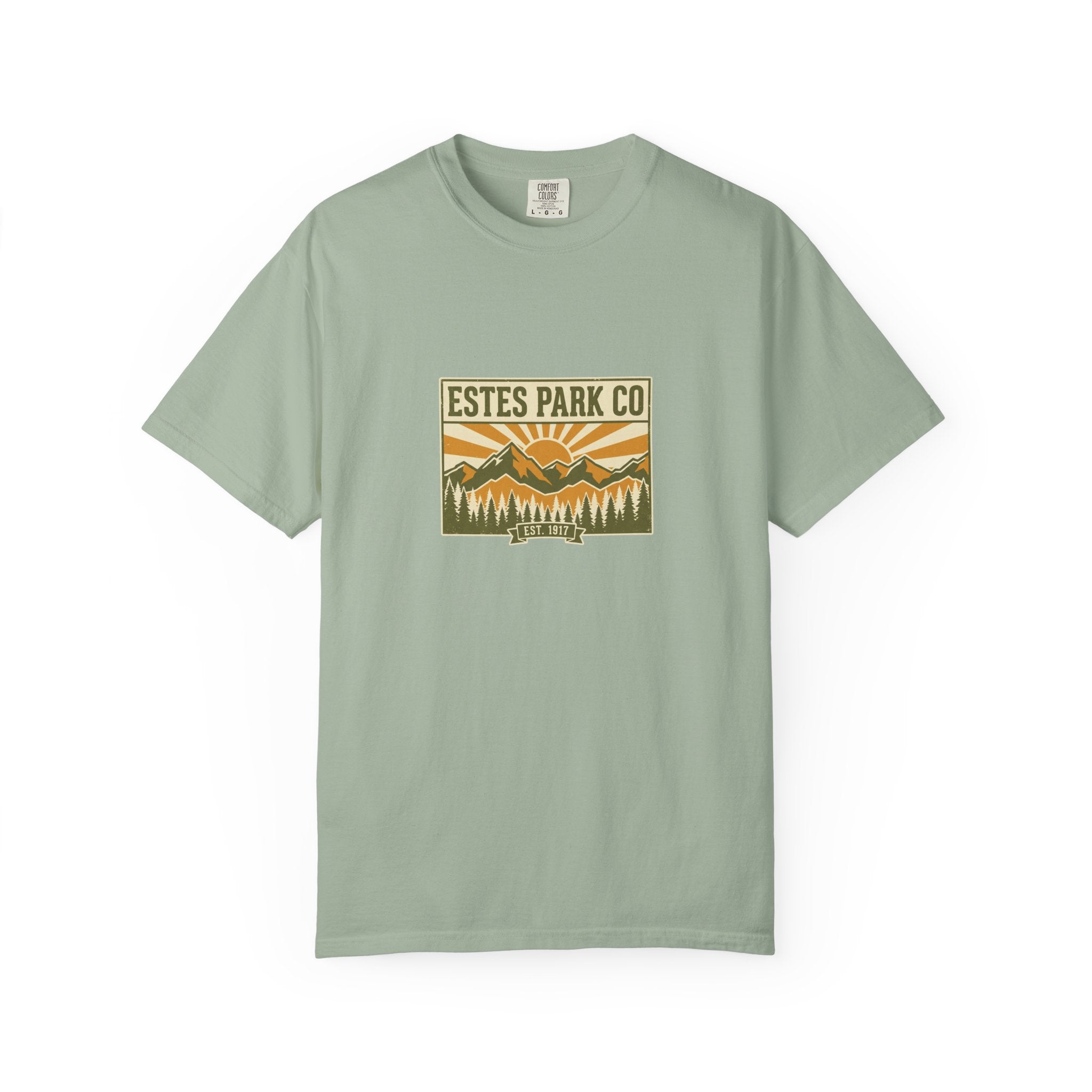 Estes Park CO Tee | Vintage EST. 1917 | Comfort Colors