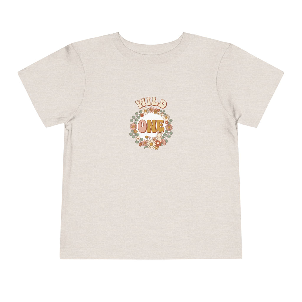 Wild One 1st Birthday Toddler Shirt Boho Bunny Tee