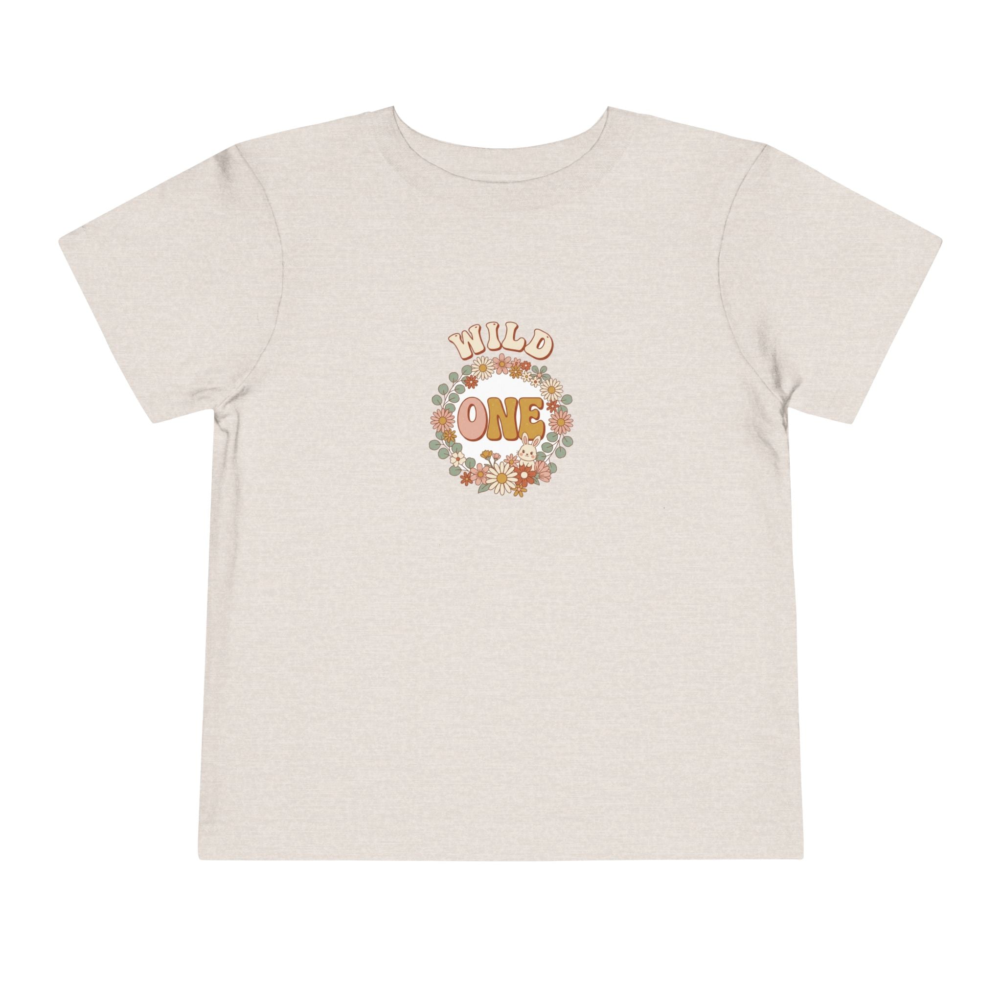 Wild One 1st Birthday Toddler Shirt Boho Bunny Tee