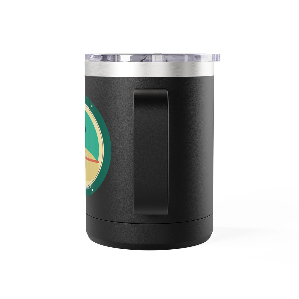 Gulf Shores Alabama 15oz Travel Mug | Coastal Badge Art