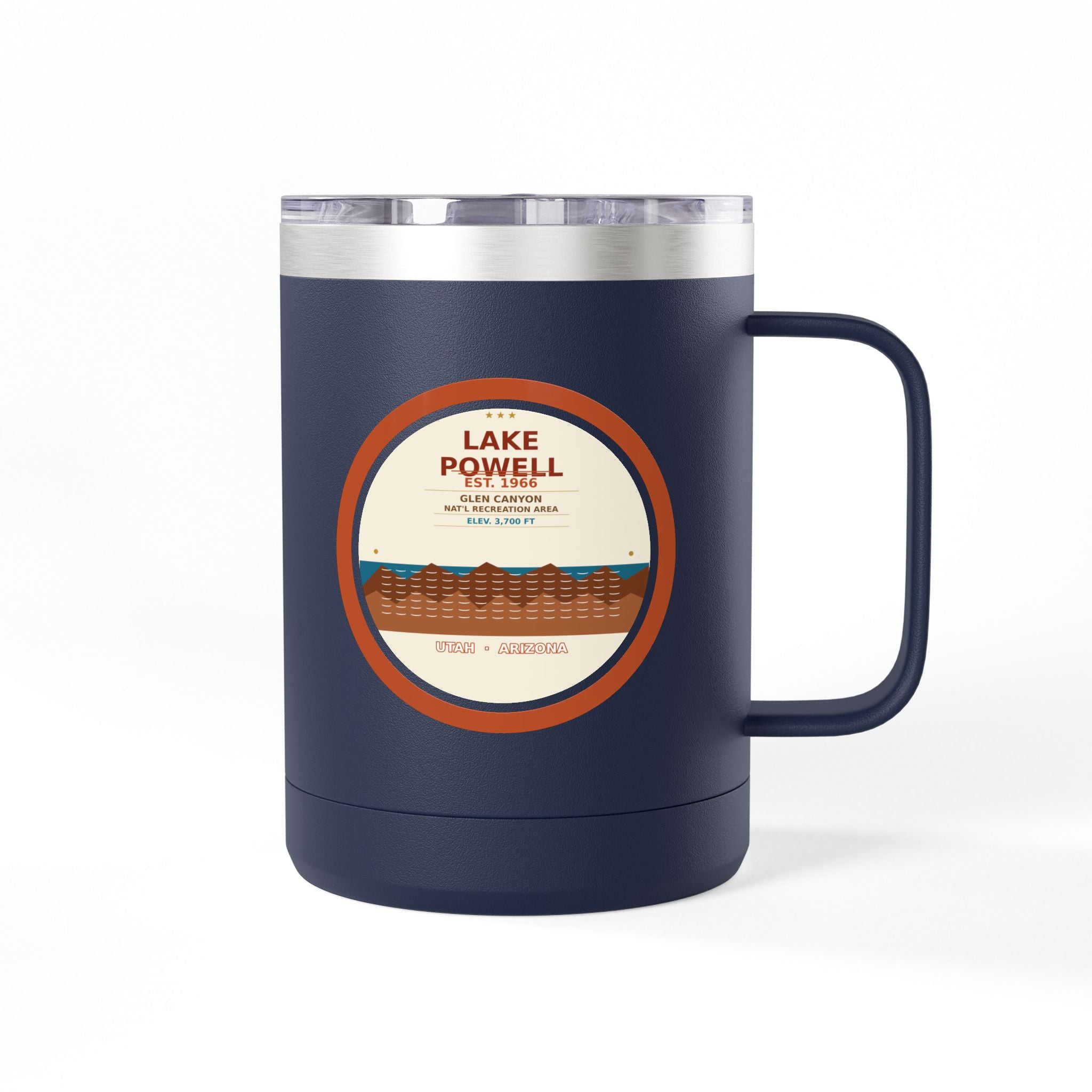 Lake Powell Desert Badge 15oz Tumbler | Comfort Colors