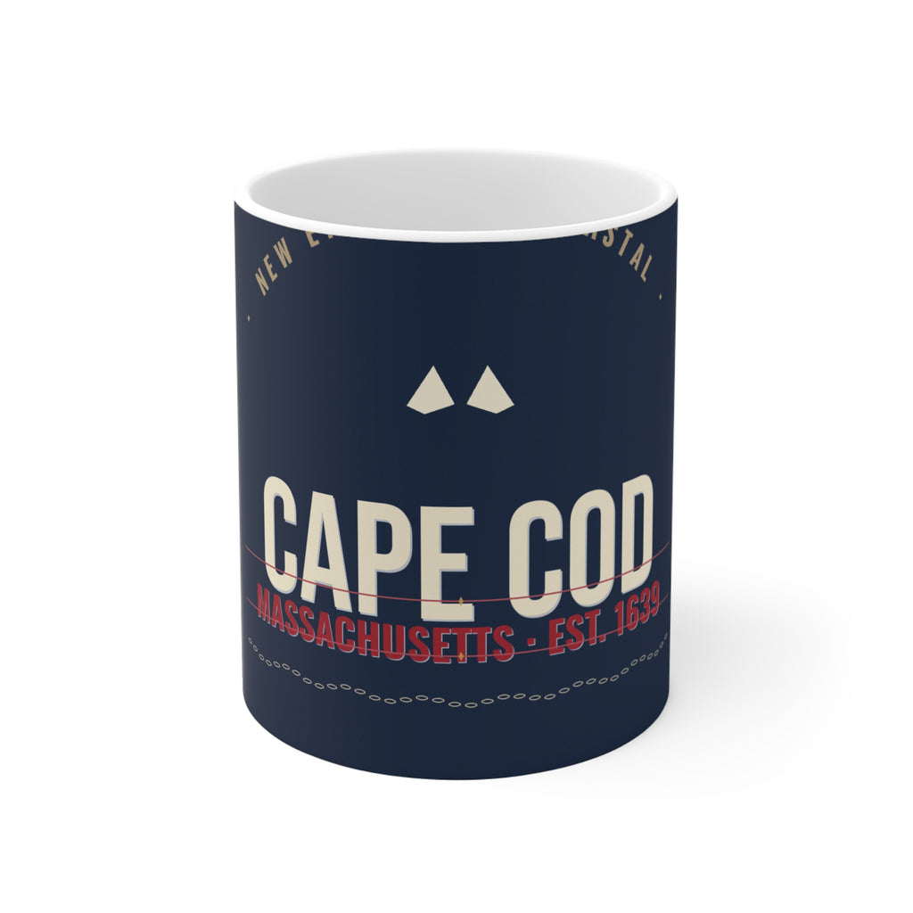Cape Cod Coffee Mug 11oz | New England Coastal | Est. 1639