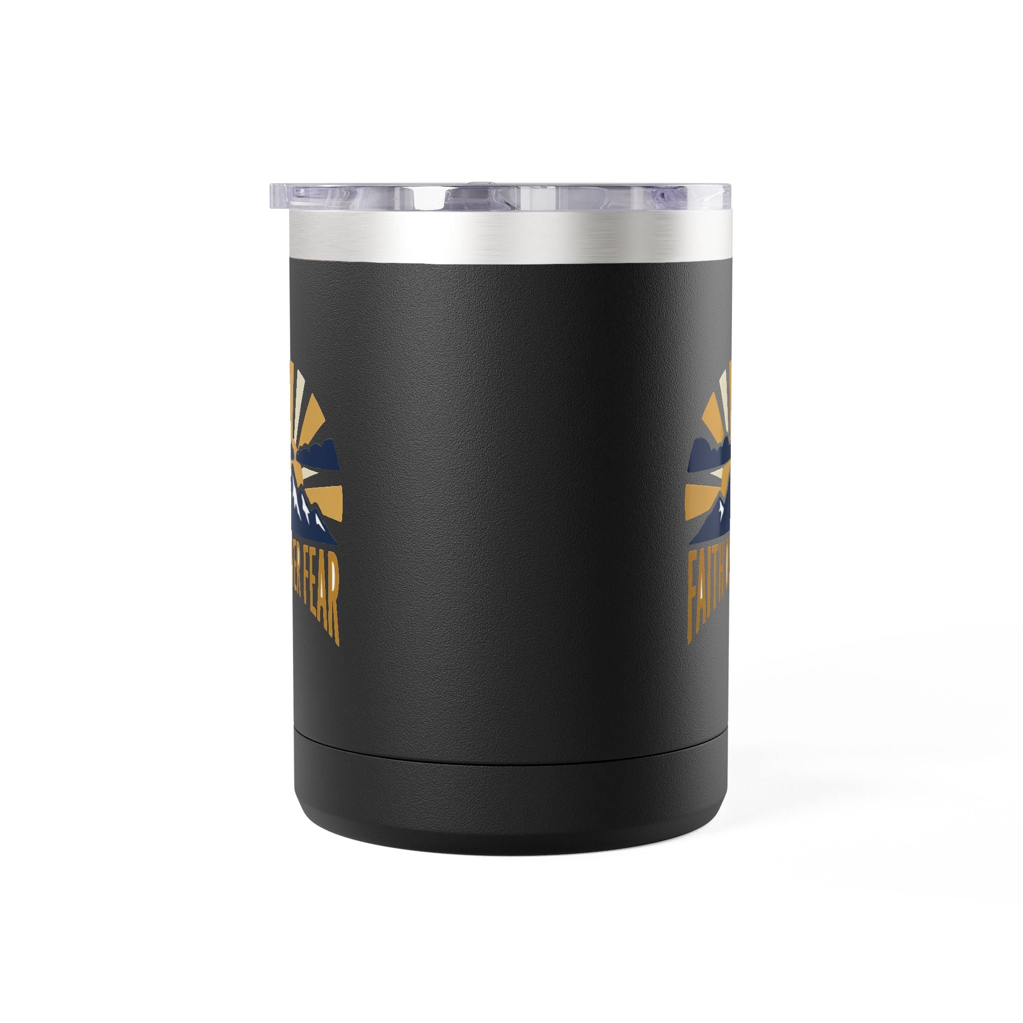 Faith Over Fear 15oz Tumbler | Inspirational Christian Gift