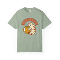 Cat Coffee Powered by Caffeine Tee | Comfort Colors | powered by caffeine shirt — Blue Jean
