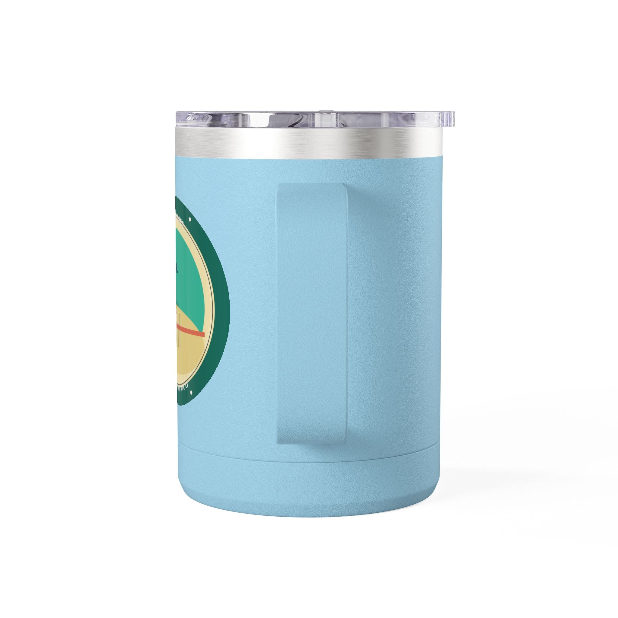 Gulf Shores Alabama 15oz Travel Mug | Coastal Badge Art