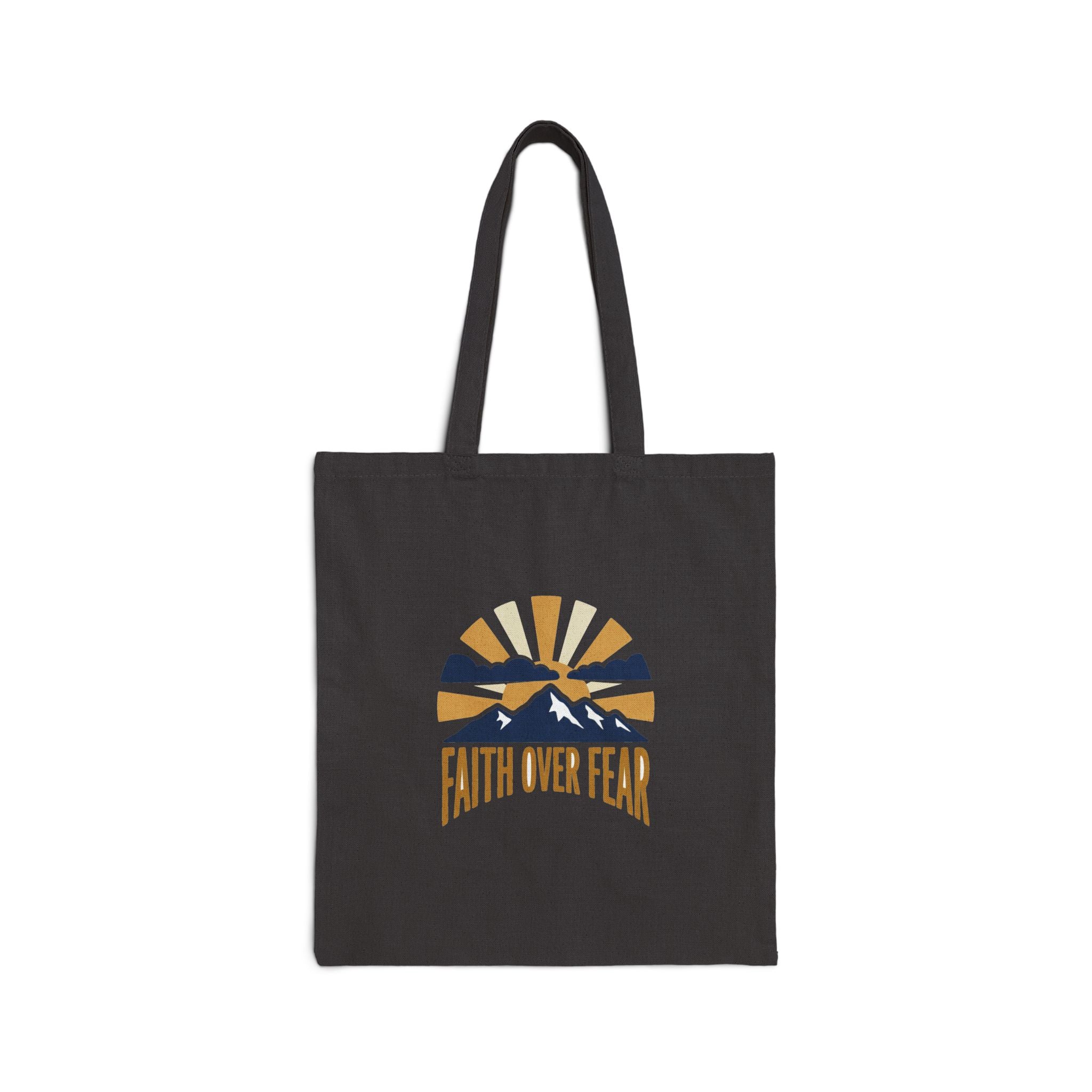 Faith Over Fear Tote Bag | Inspirational Christian Gift