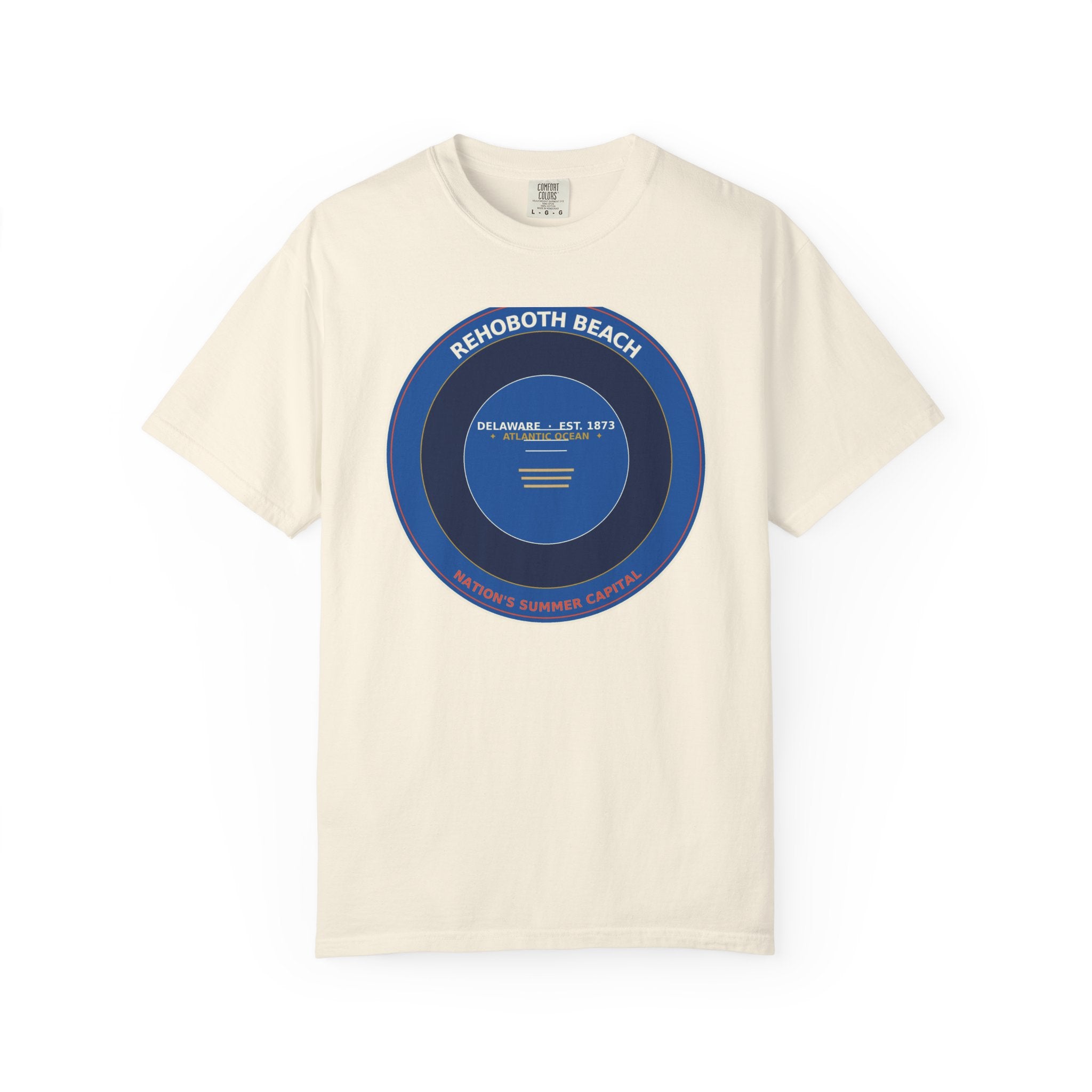 Rehoboth Beach Delaware Tee | Vintage Boardwalk Badge