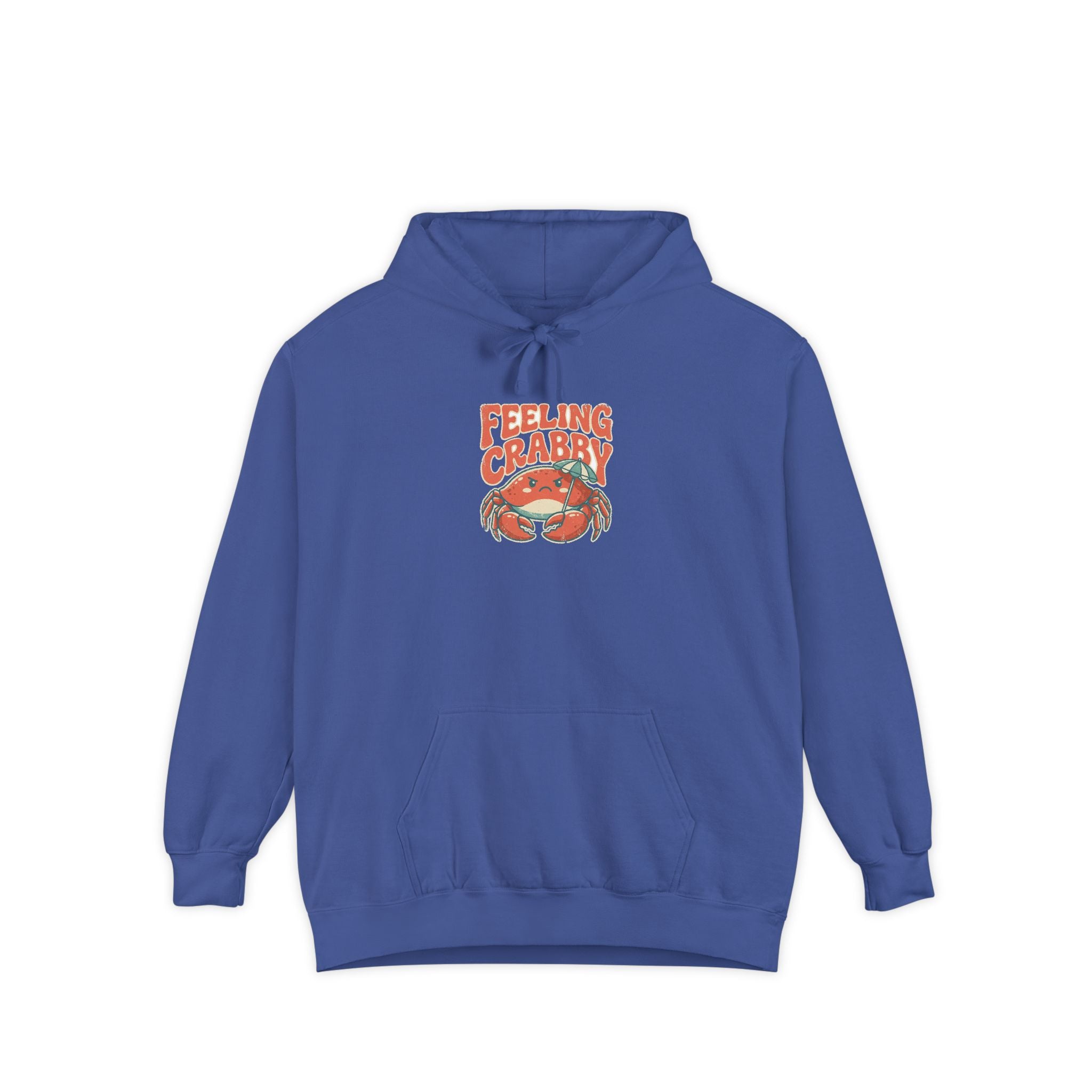 Feeling Crabby Hoodie | Comfort Colors Coastal Sweatshirt
