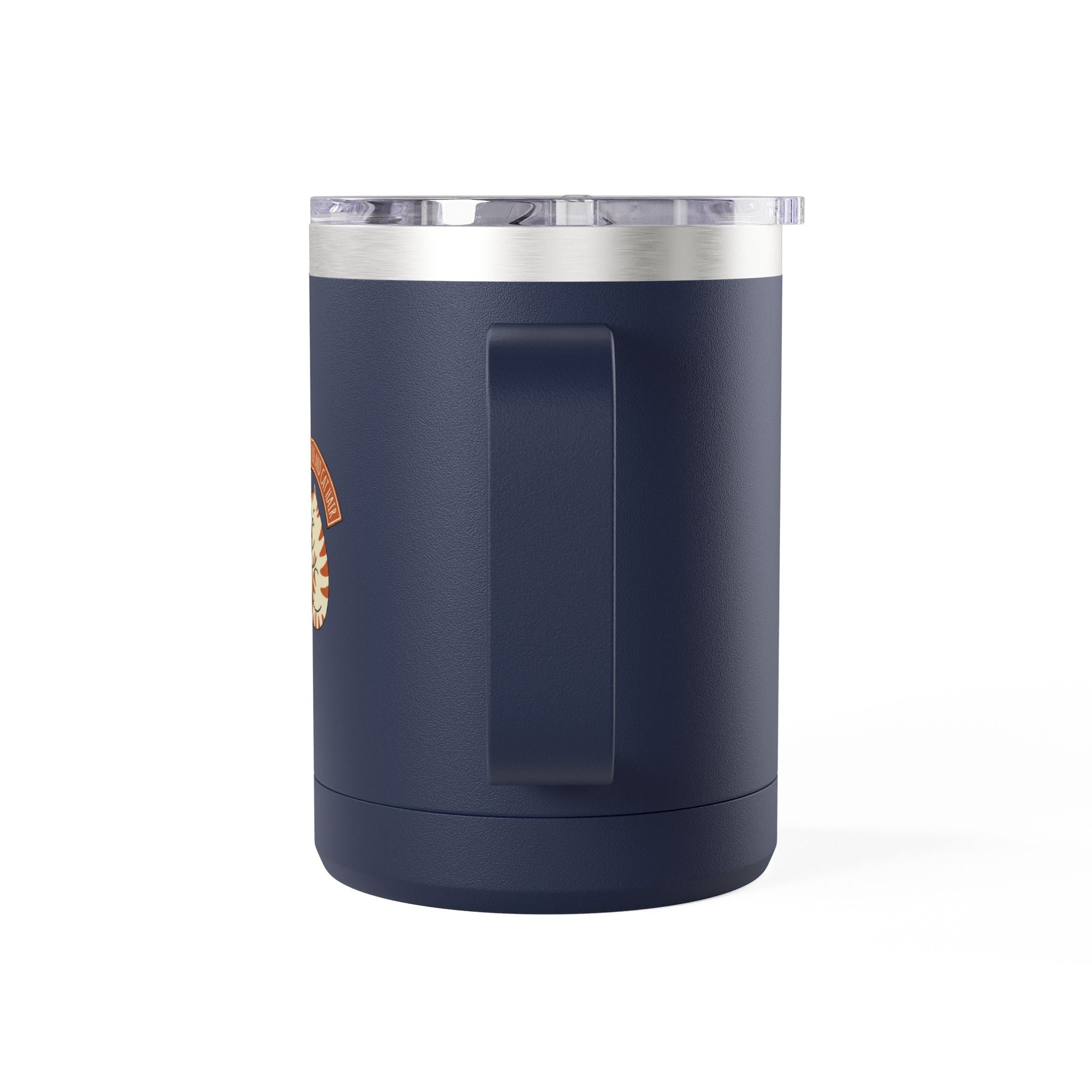 Cat Coffee Powered by Caffeine — 15oz Travel Mug