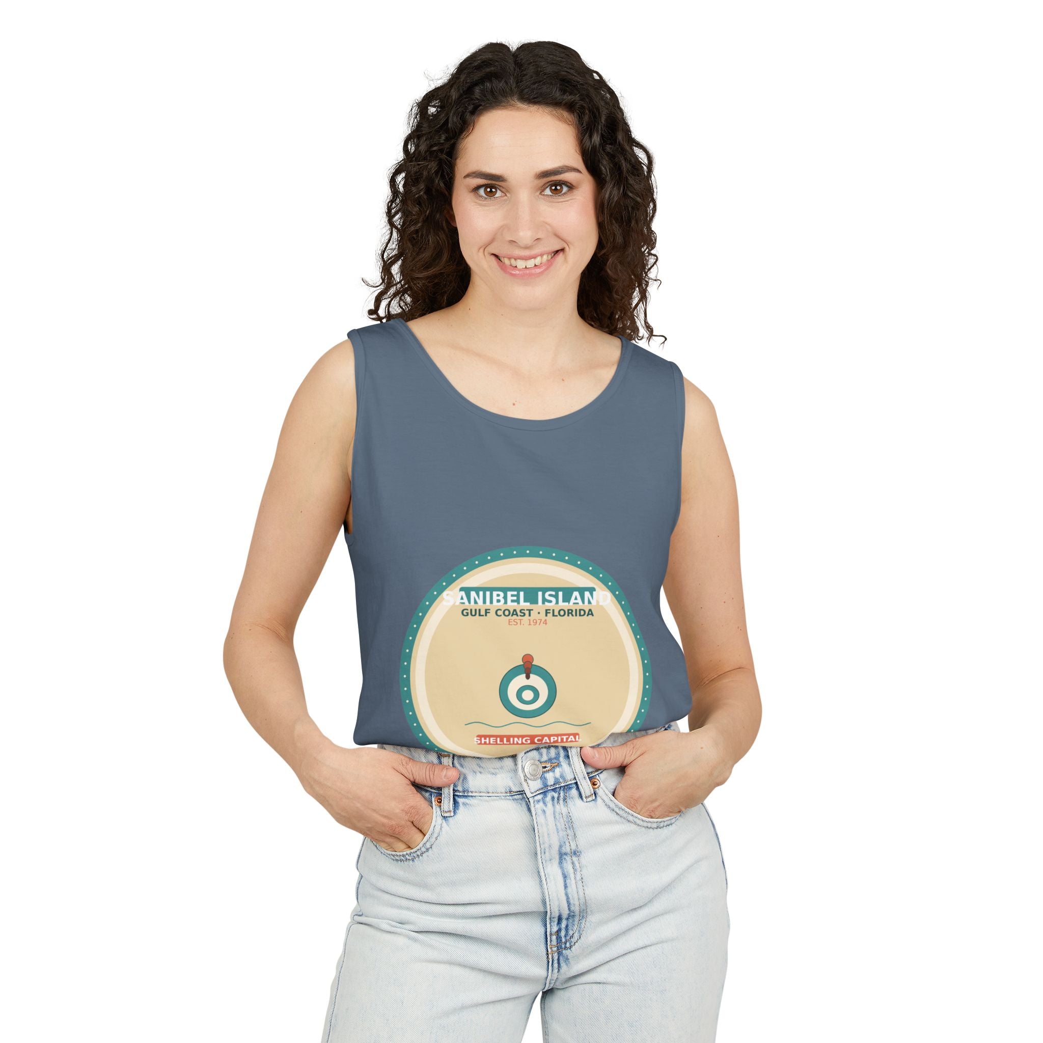 Sanibel Island Florida Tank Top | Gulf Coast Beach Souvenir