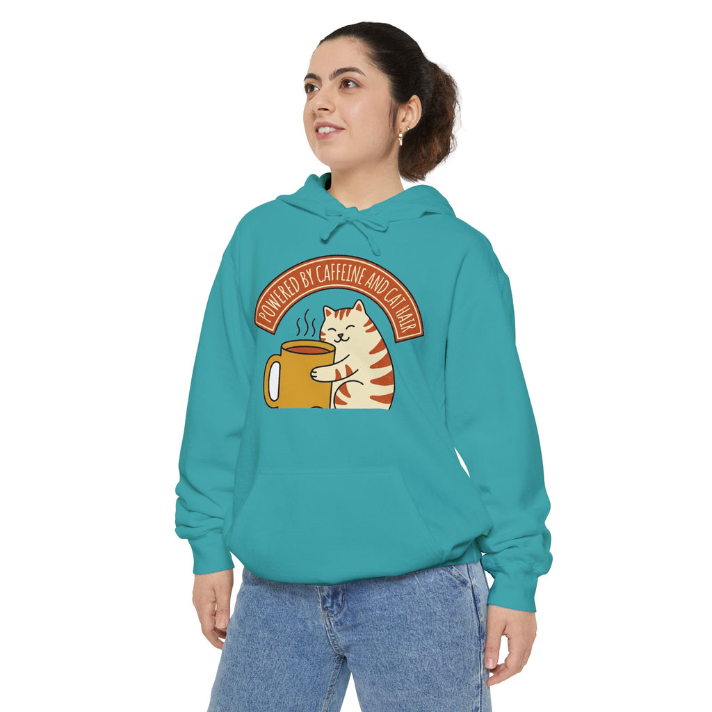 Cat Coffee | Powered by Caffeine Hoodie
