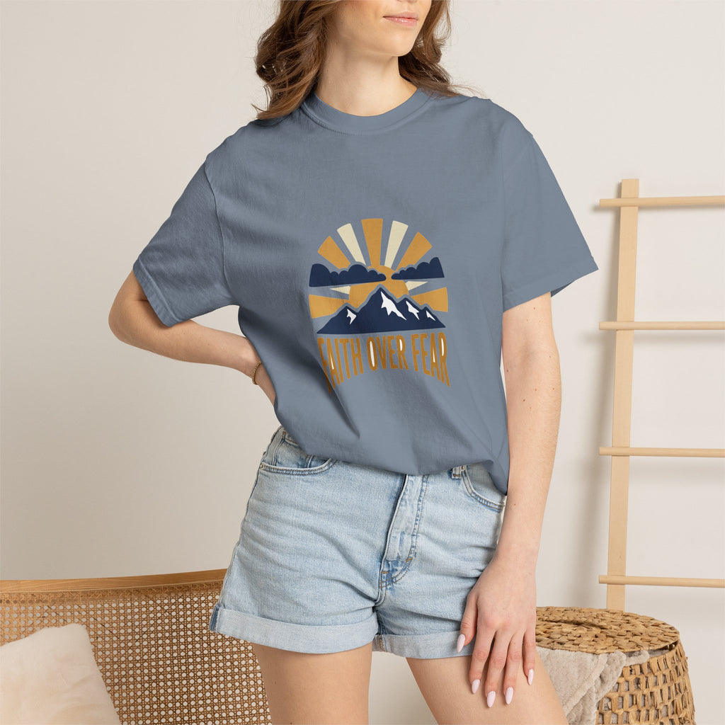 Faith Over Fear Shirt | Inspirational Christian Tee