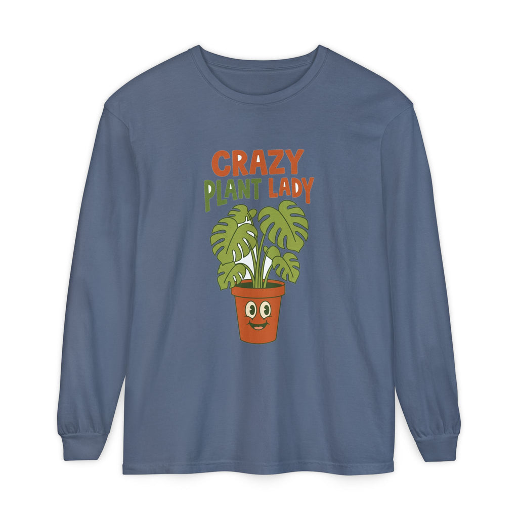 Crazy Plant Lady Long Sleeve Shirt | Plant Mom LS Tee