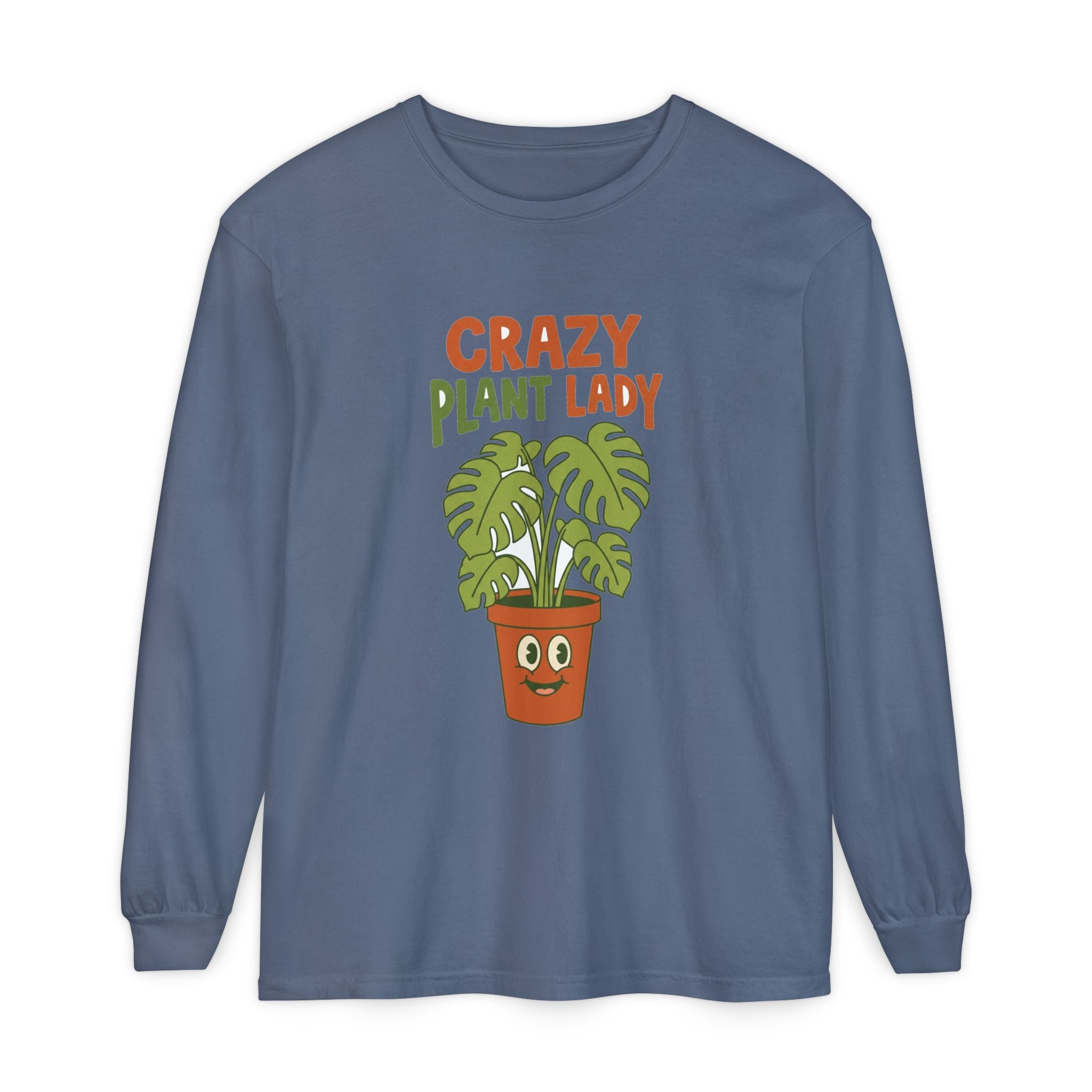Crazy Plant Lady Long Sleeve Shirt | Plant Mom LS Tee