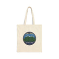 Lake Tahoe Alpine Badge Tote Bag | Canvas Natural