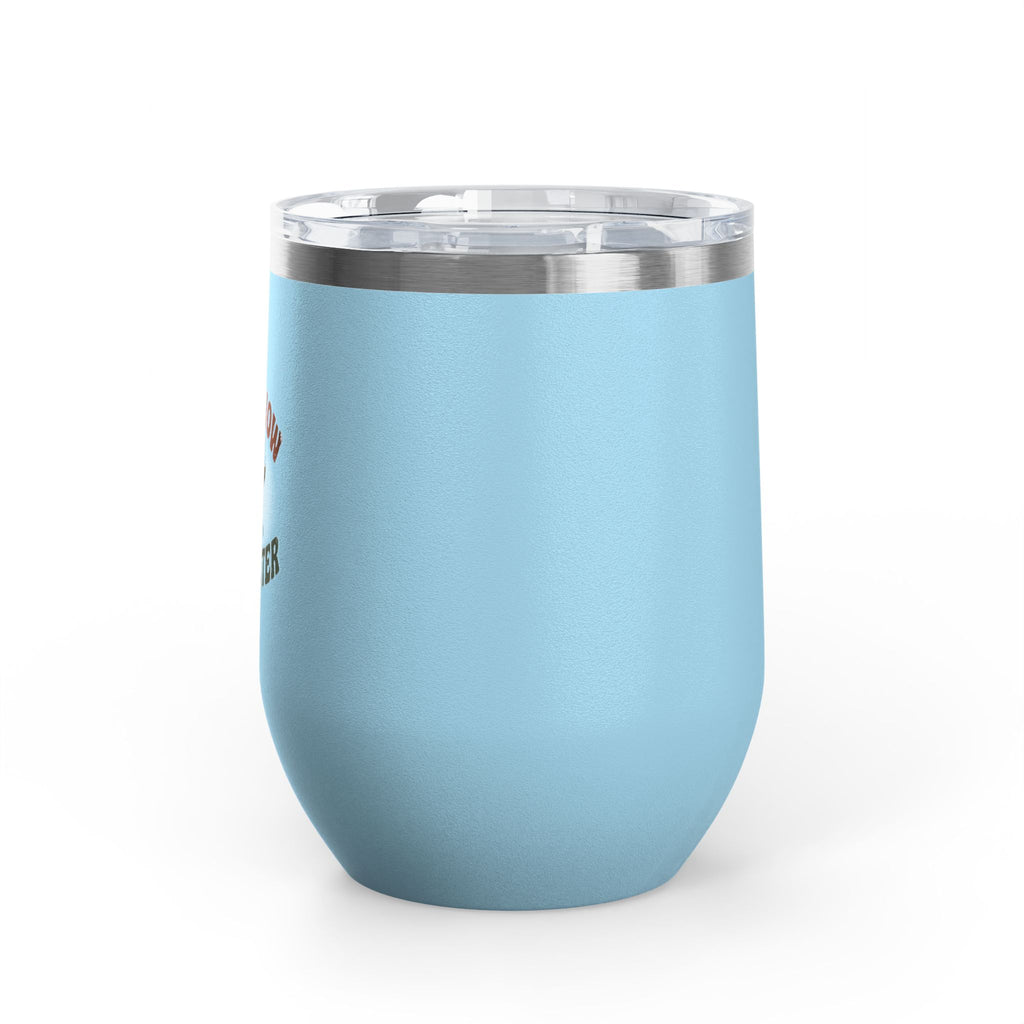 Sweat Now Wine Later Wine Tumbler — 12oz Insulated | Funny Gym &amp; Wine Gift