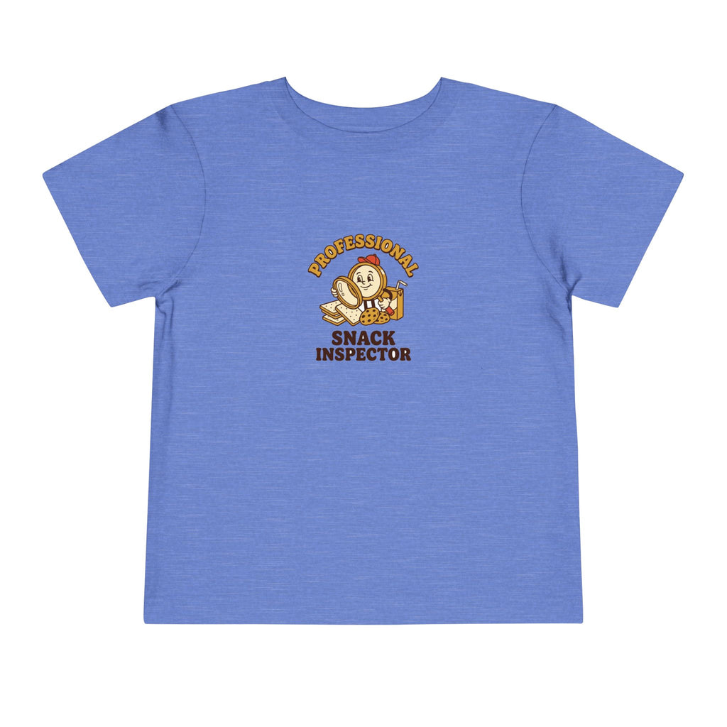 Professional Snack Inspector Toddler Shirt Funny Snack Tee