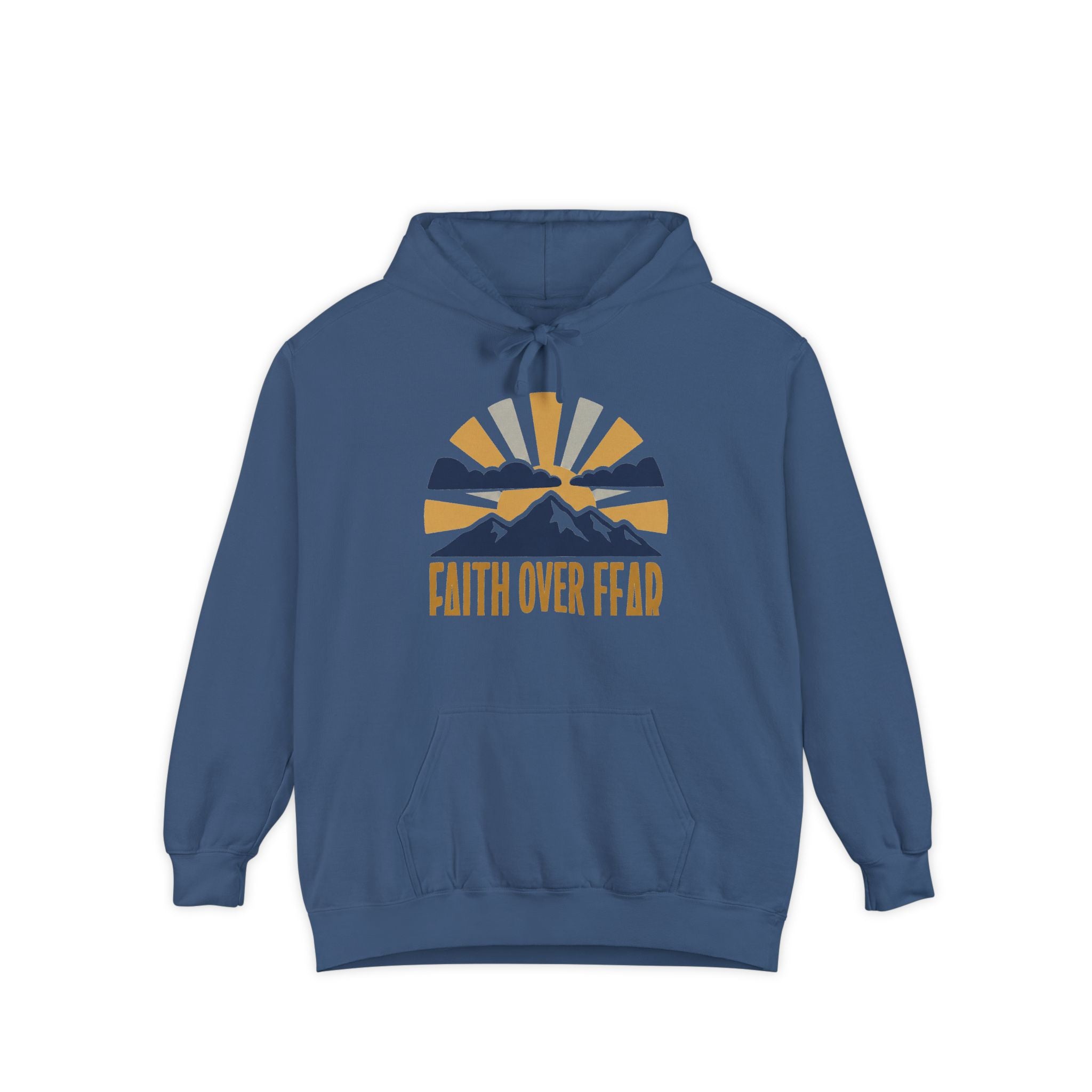 Faith Over Fear Hoodie | Inspirational Christian Sweatshirt