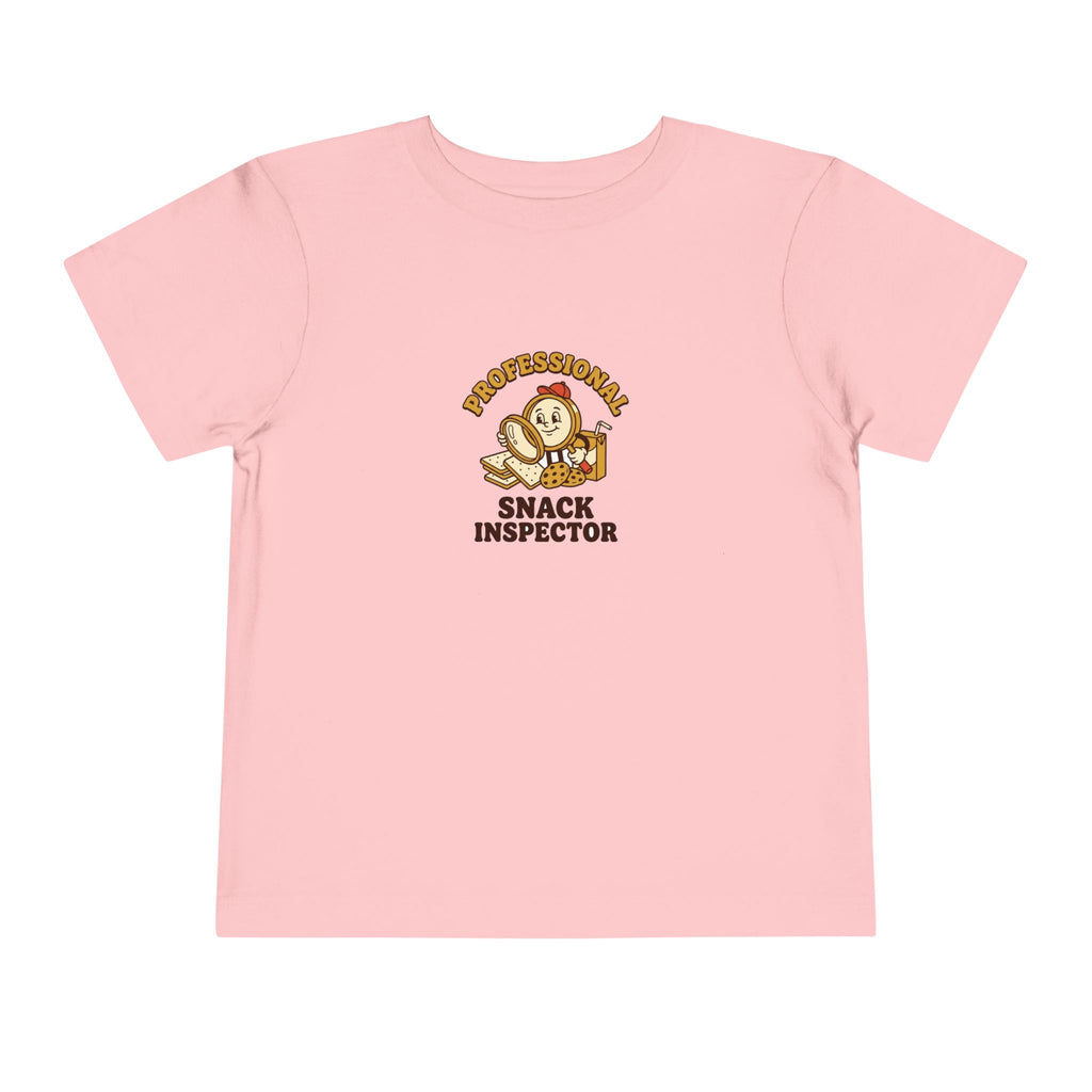 Professional Snack Inspector Toddler Shirt Funny Snack Tee