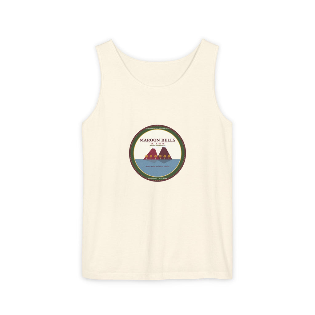 Maroon Bells Badge Tank Top — Colorado 14er