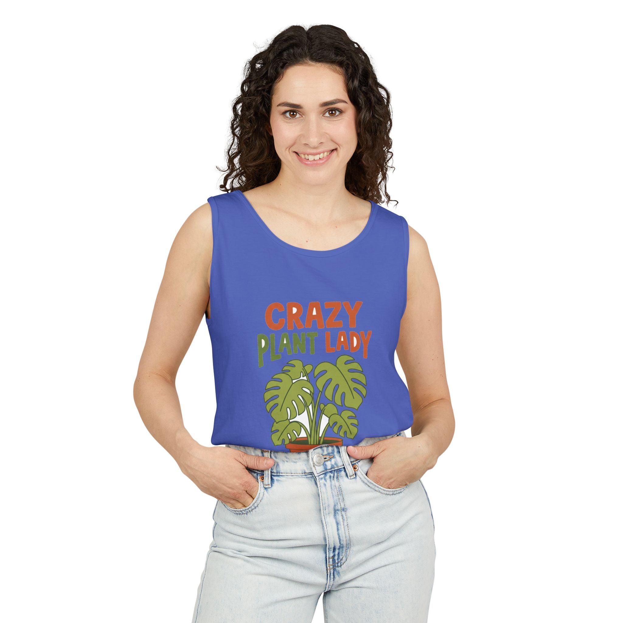 Crazy Plant Lady Tank Top | Plant Mom Tank