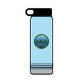 Lake George Adirondacks Badge 32oz Tumbler