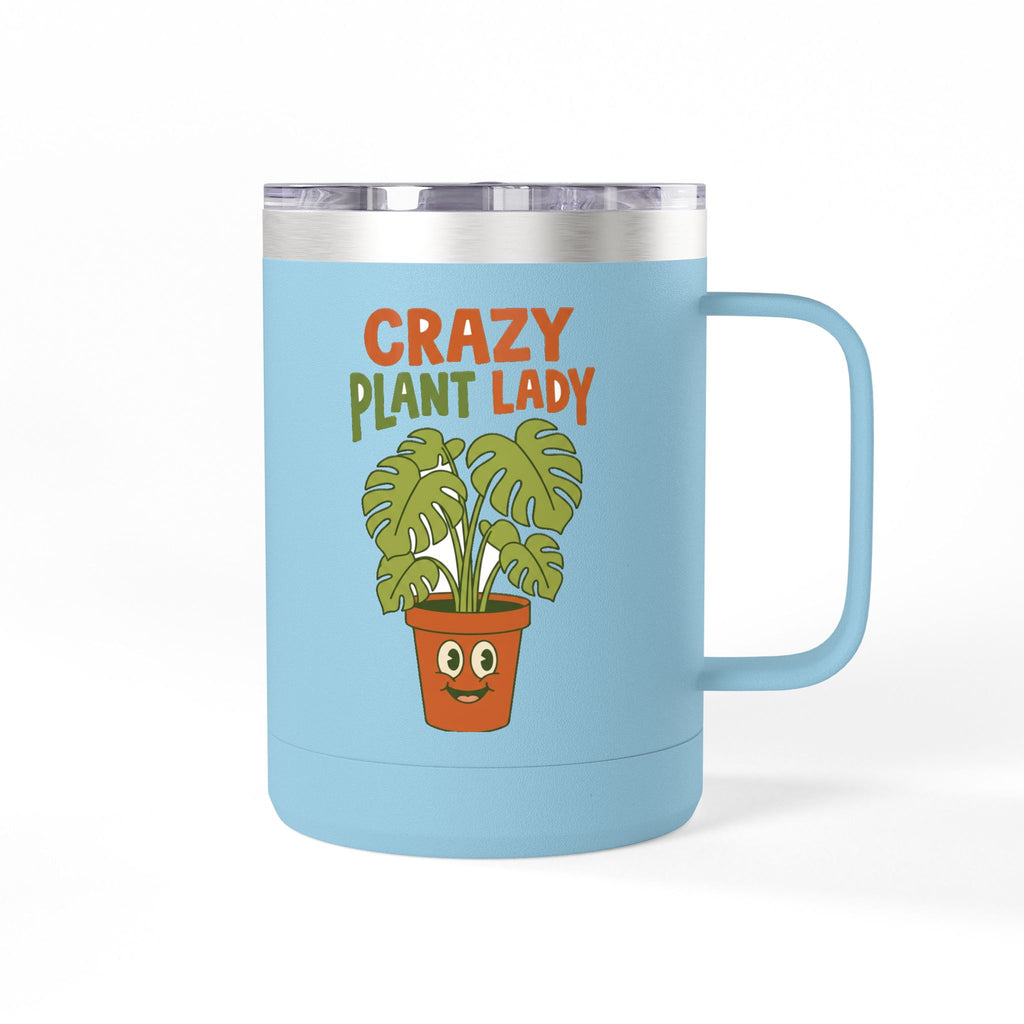 Crazy Plant Lady Tumbler | Plant Mom Tumbler 15oz