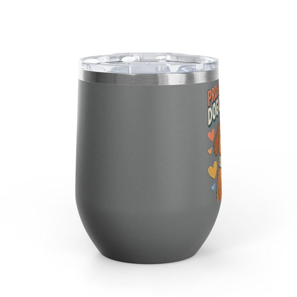 Professional Dog Cuddler 12oz Tumbler | Dog Mom Gift Insulated Mug
