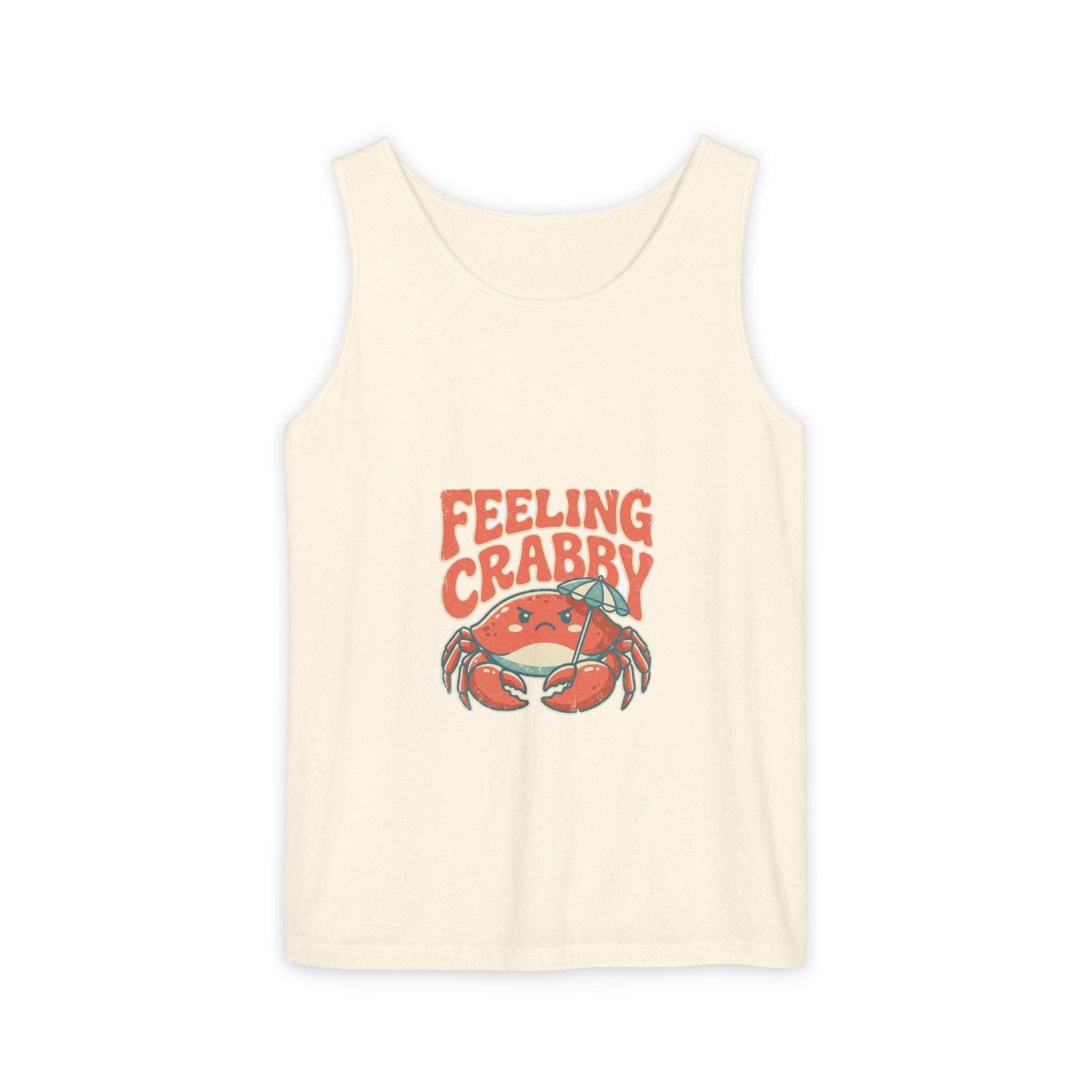 Feeling Crabby Tank Top | Comfort Colors Summer Beach Tank